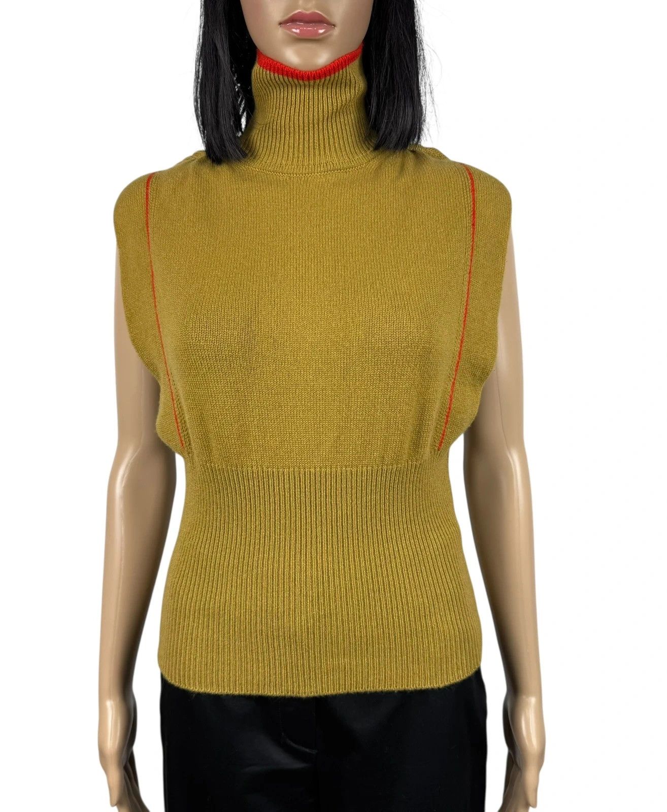 Victoria Beckham Victoria Beckham Cashmere Blend Turtleneck Vest size XS Size XS / US 0-2 / IT 36-38 - 2 Thumbnail