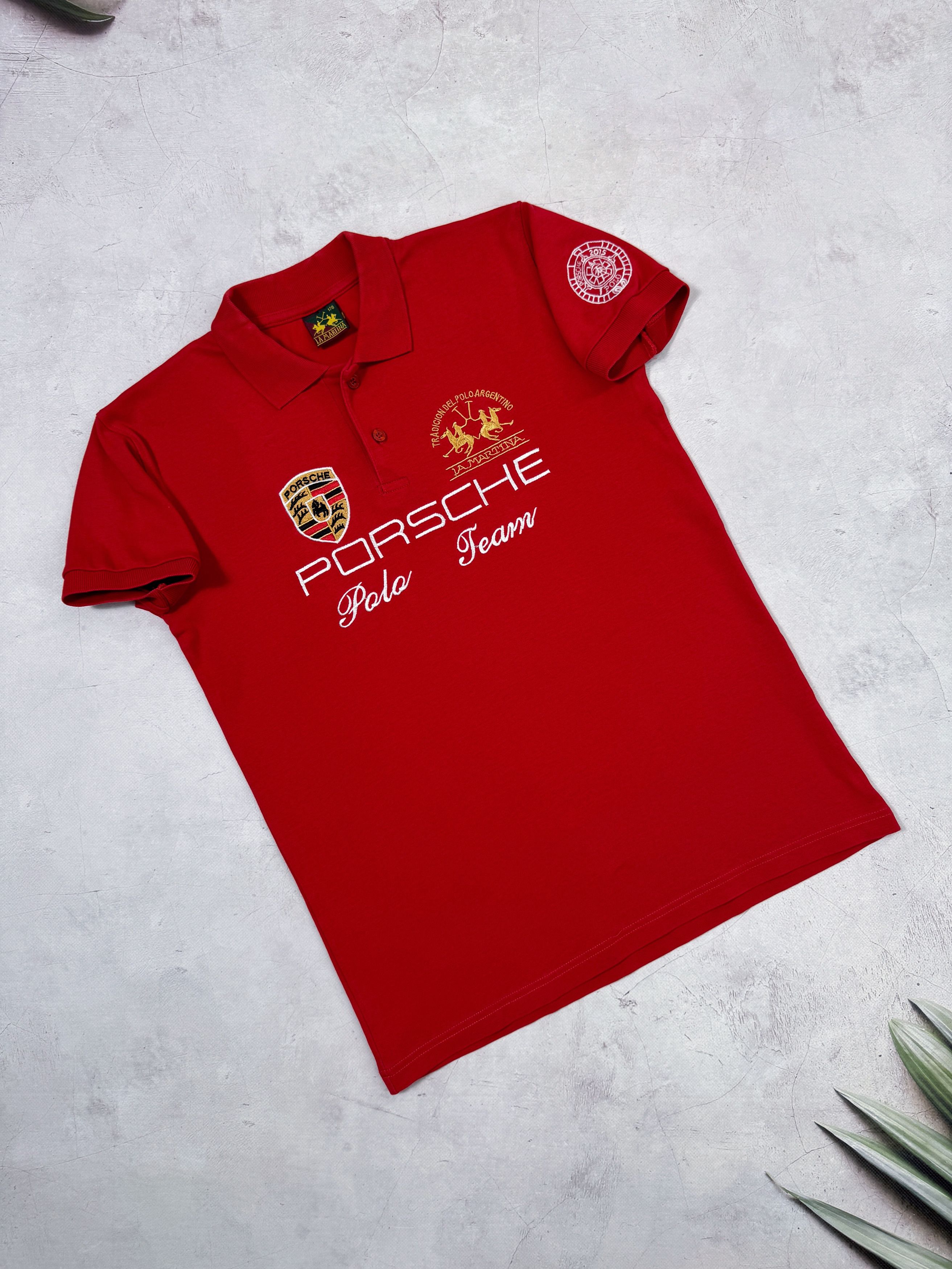 La Martina Vintage La Martina Polo T-Shirt Porsche Team Size US S / EU 44-46 / 1 - 7 Thumbnail