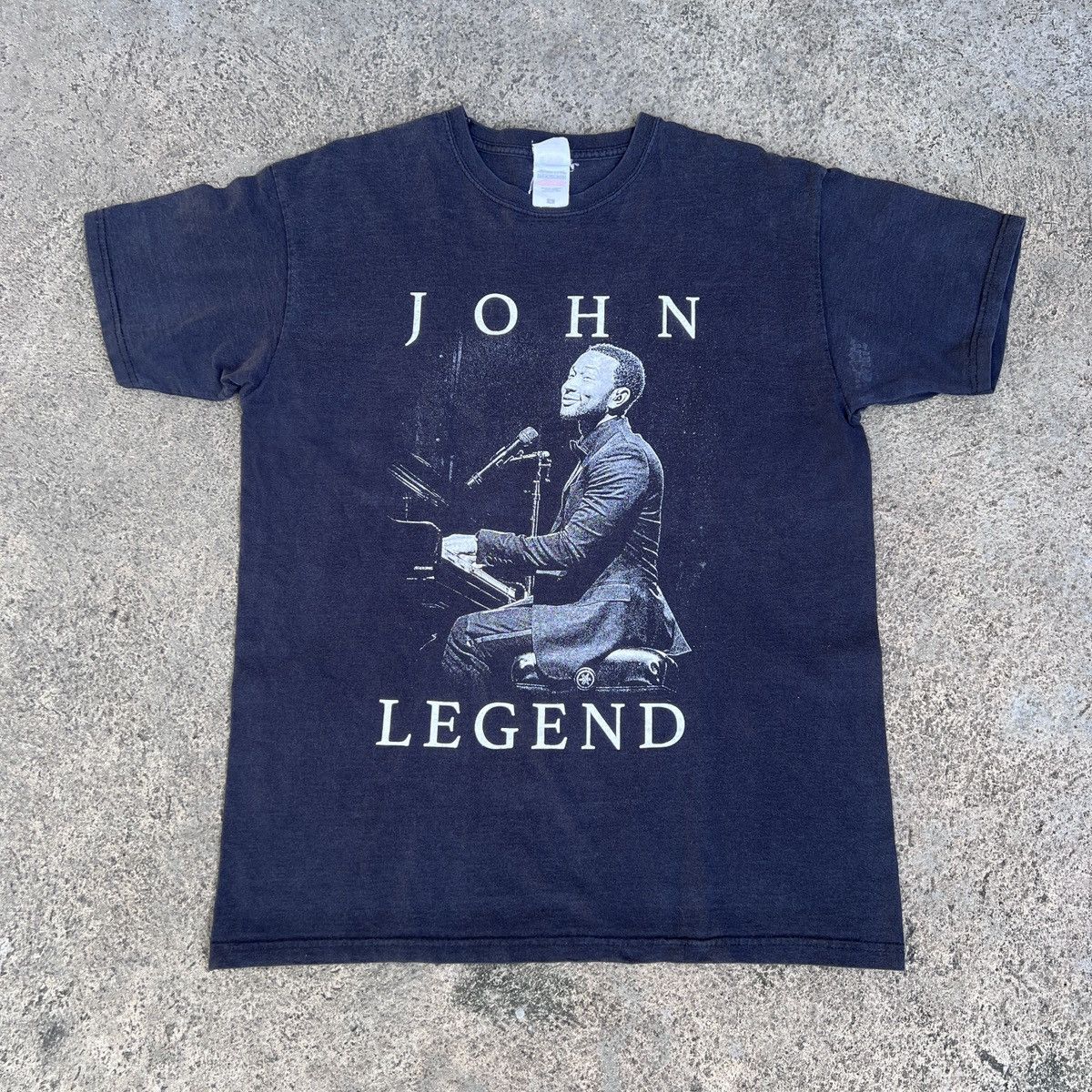 Band Tees 2015 John Legend Tour Promo Tee Faded Soul Jazz R&B Size US M / EU 48-50 / 2 - 2 Thumbnail