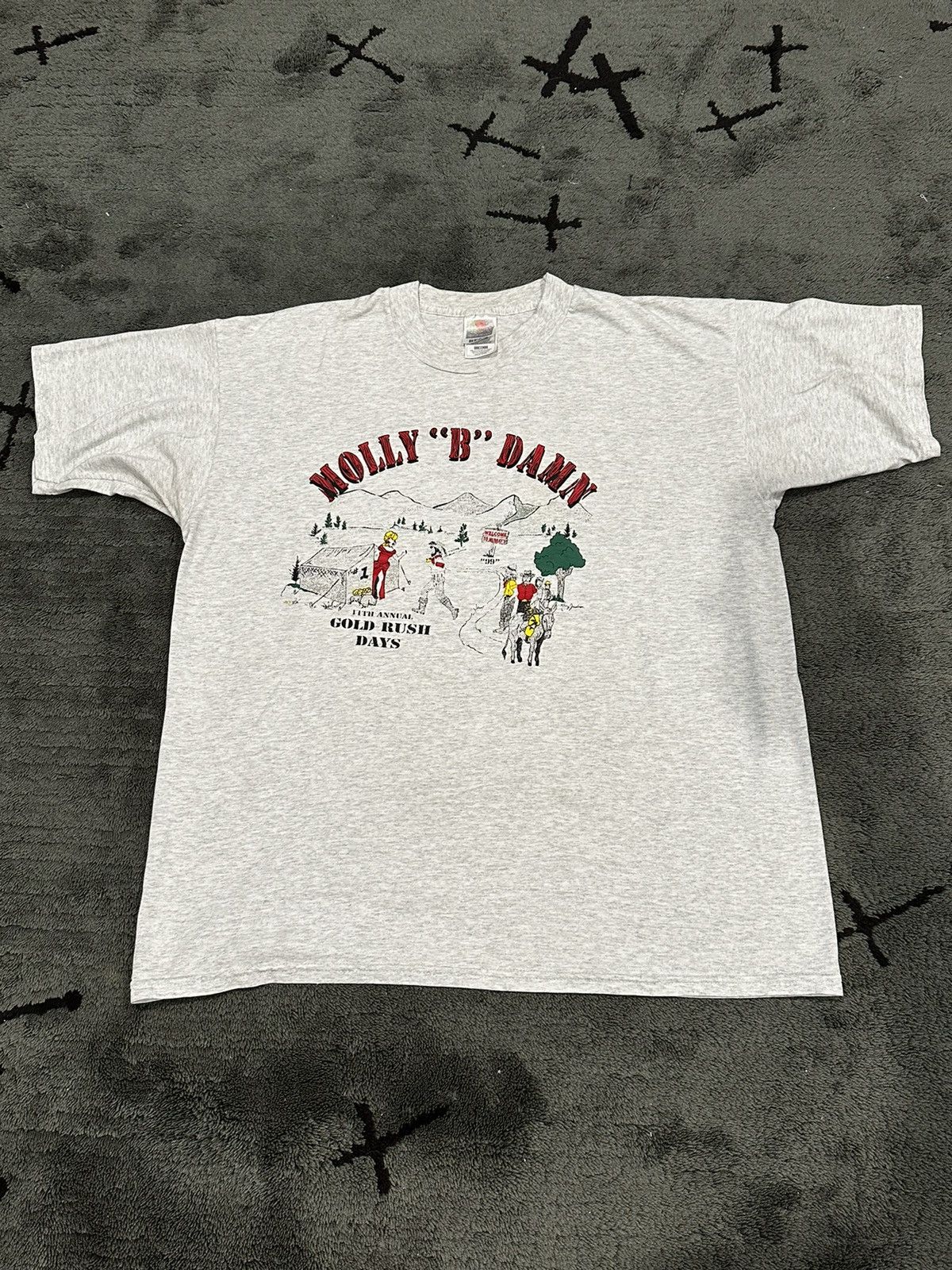 Vintage Vintage “Molly B Damn” Gold Rush Tee Shirt Size US XL / EU 56 / 4 - 1 Thumbnail
