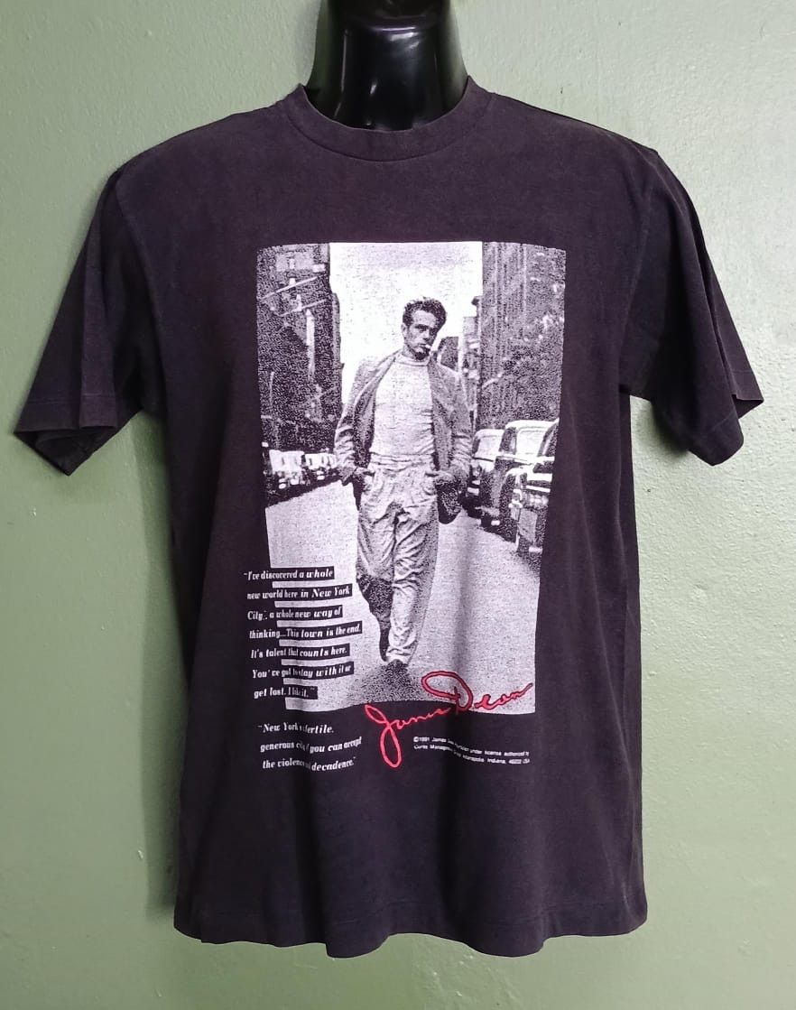 Vintage Vintage 91 James Dean American Actors Tee Size US M / EU 48-50 / 2 - 2 Thumbnail