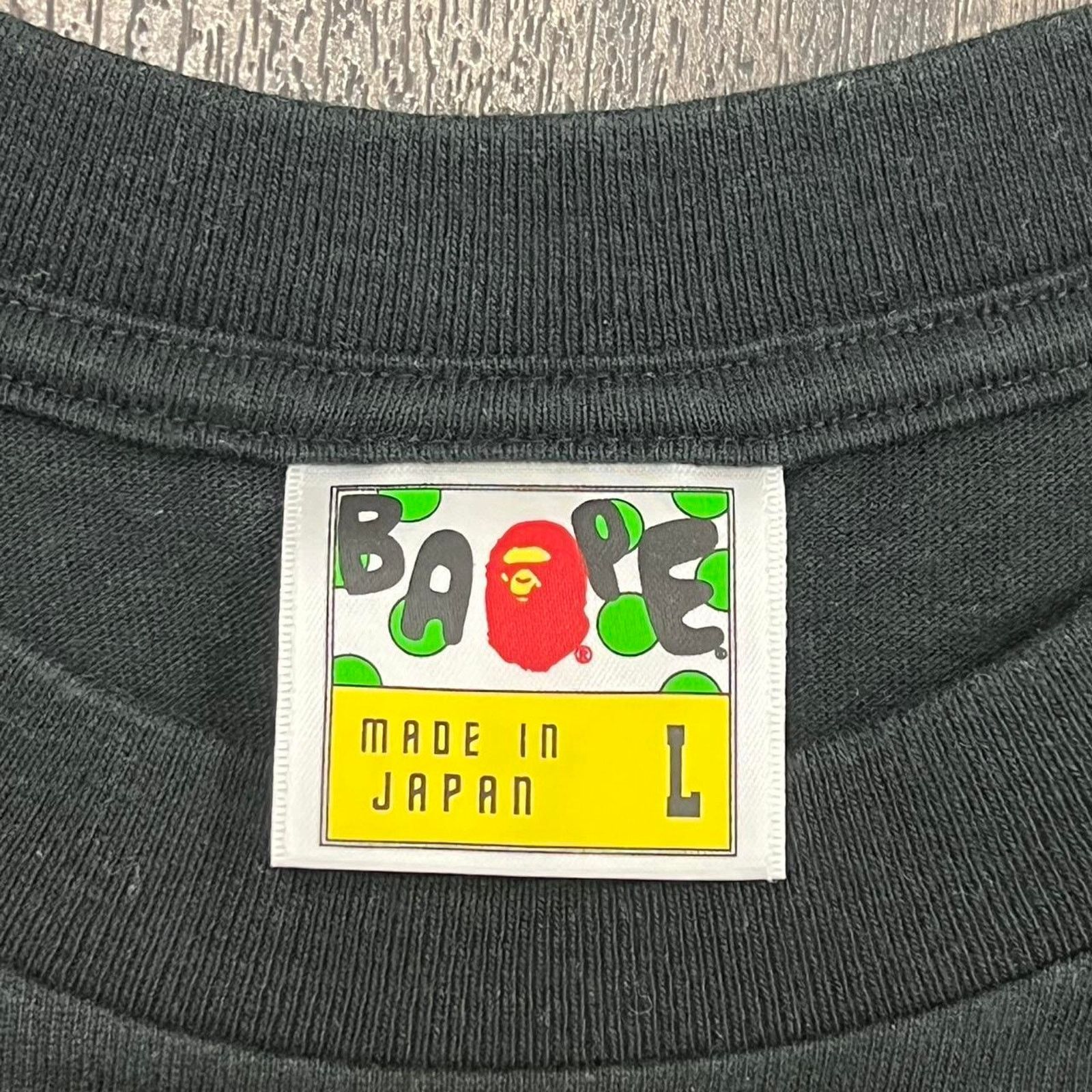 Bape Black yellow bape spongebob Size US L / EU 52-54 / 3 - 3 Thumbnail