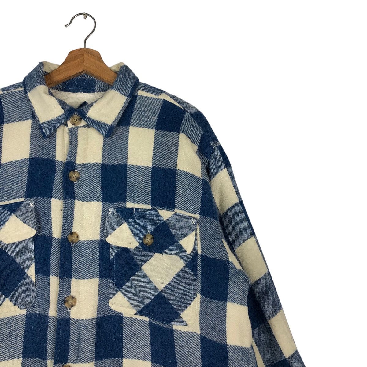Flannel 🔥Vintage Work Flannel Jacket Uniqlo Issey Miyake Tartan Size US L / EU 52-54 / 3 - 6 Thumbnail