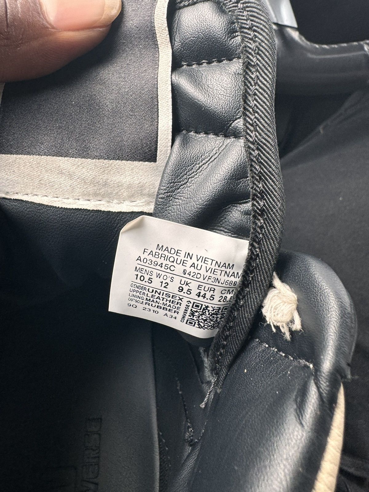 Rick Owens Drkshdw Rick Owen Converse Size US 10.5 / EU 43-44 - 8 Thumbnail