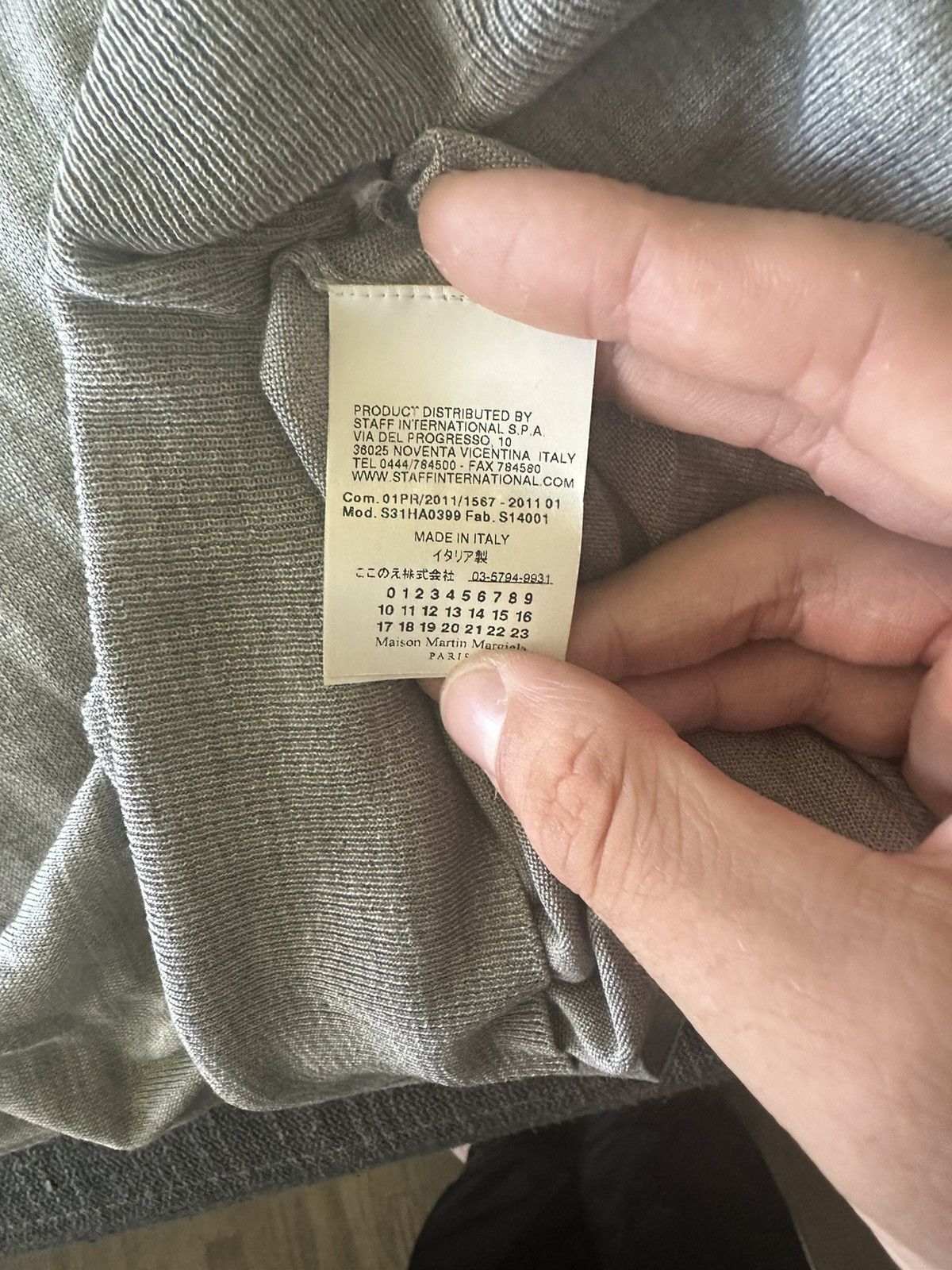 Maison Margiela 2011 S/S Maison Margiela Turtleneck Size US XL / EU 56 / 4 - 4 Thumbnail