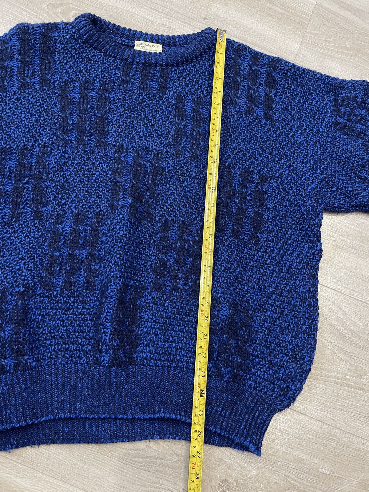 Carraig Donn Vintage Carraig Donn 100% Pure New Wool Sweater Ireland L Size US L / EU 52-54 / 3 - 15 Thumbnail