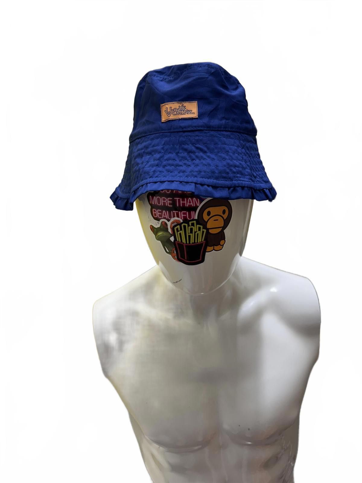 Designer Men's Blue Bucket Hat Size ONE SIZE - 3 Thumbnail