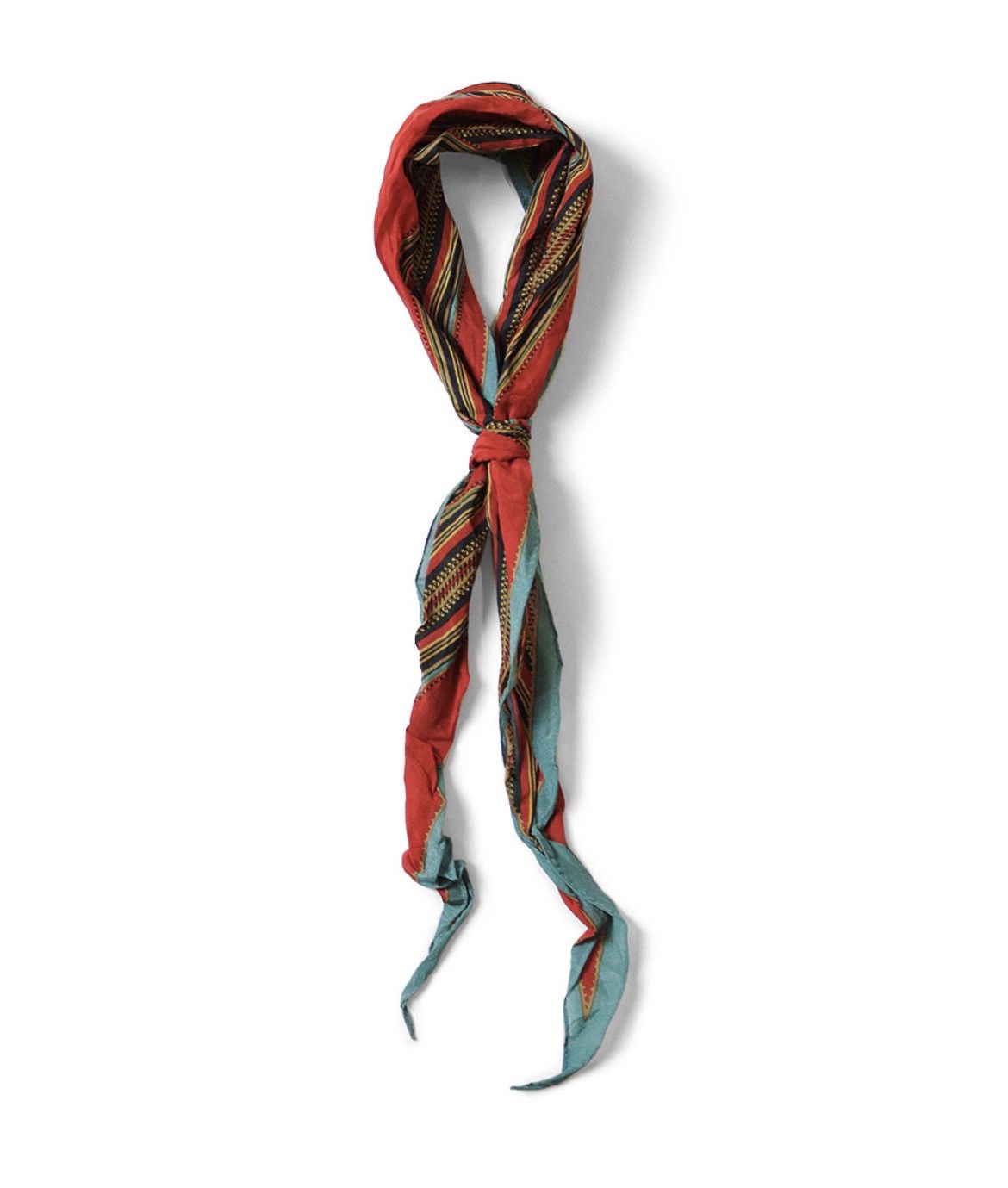 Kapital Kapital Washer silk neckerchief (Pecos stripe) Size ONE SIZE - 1 Thumbnail