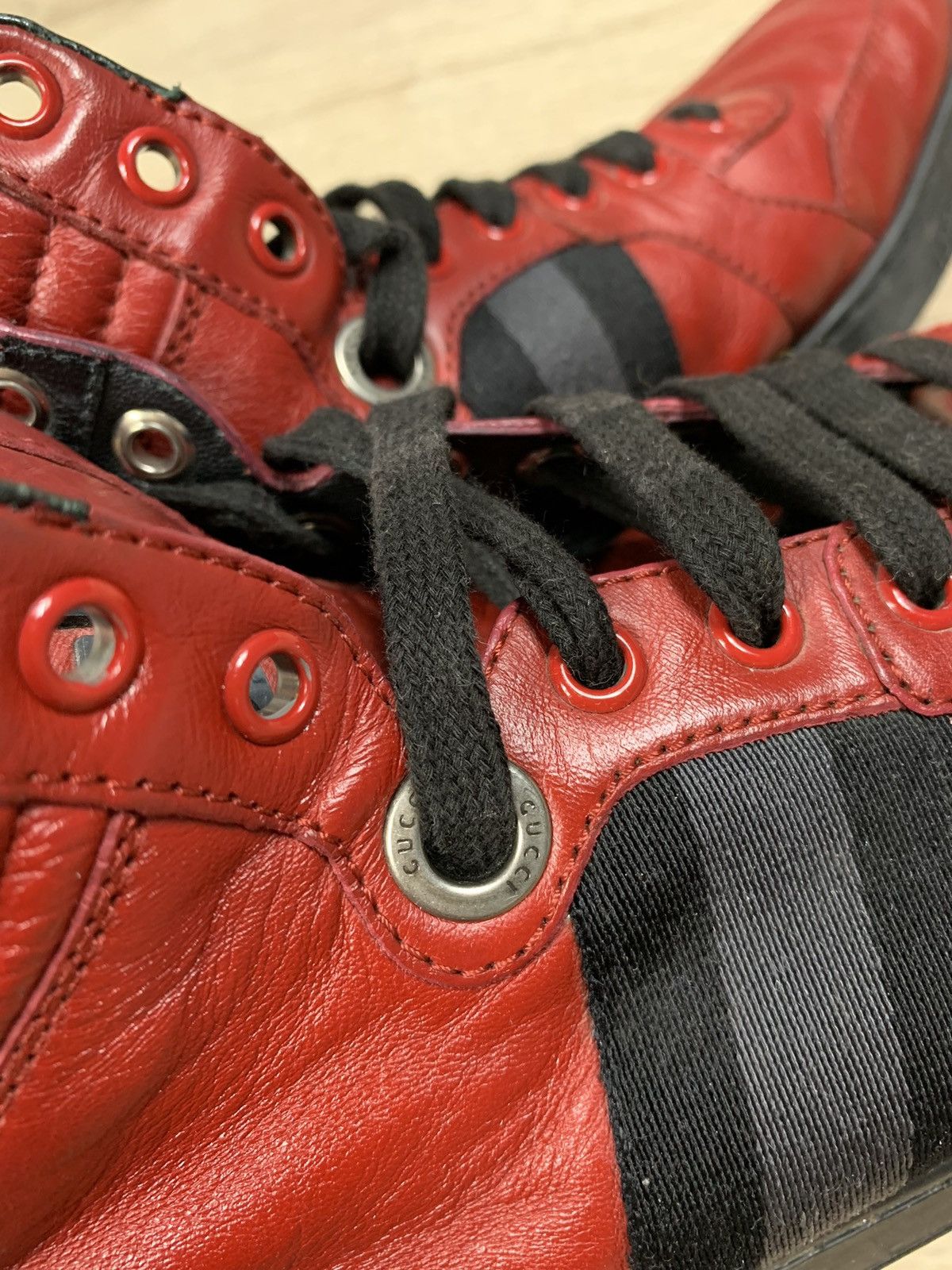 Gucci Gucci Sneakers Vintage Luxury Casual Size US 5 / EU 37 - 7 Thumbnail