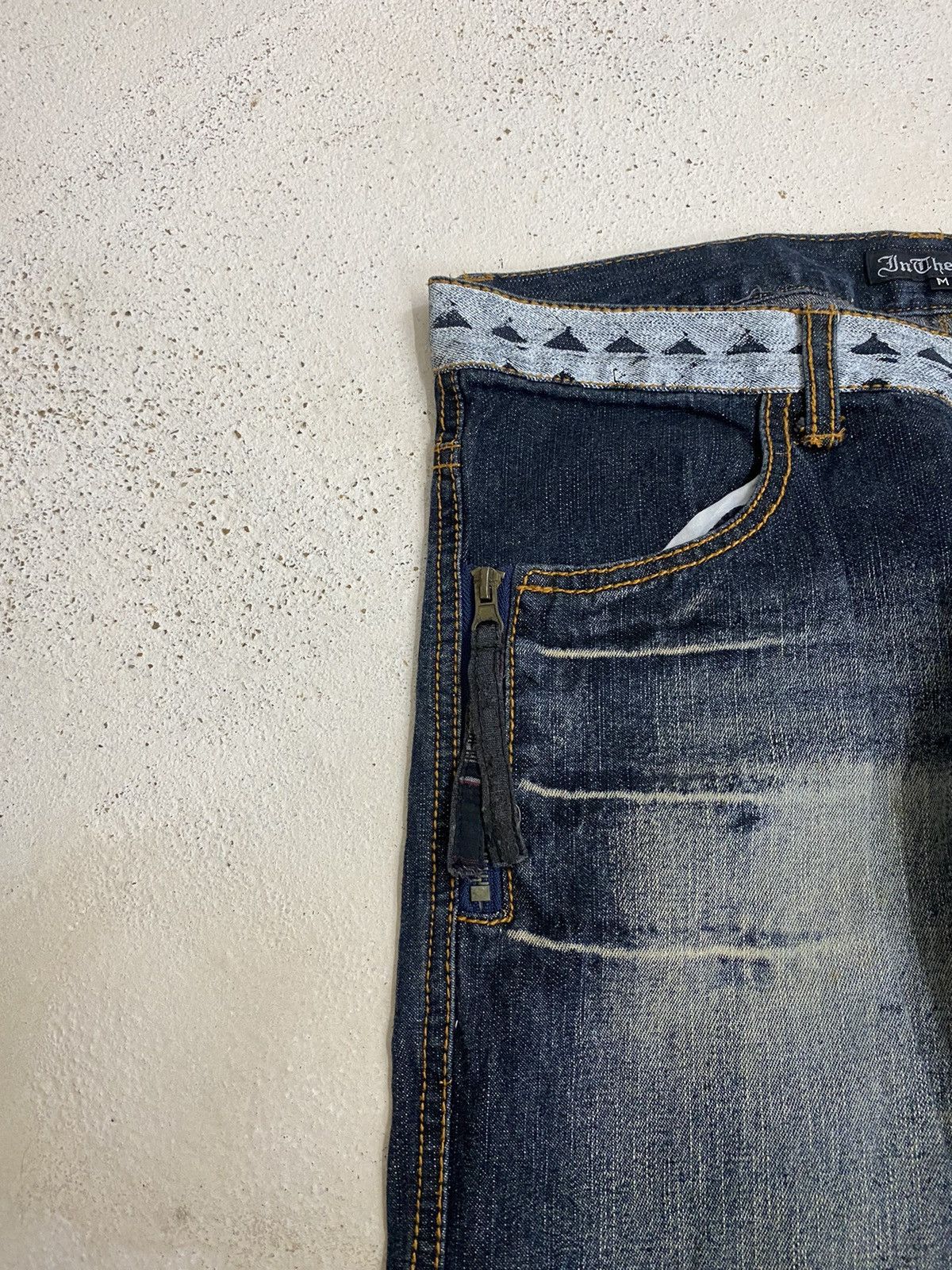 If Six Was Nine × Japanese Brand × Le Grande Bleu (L.G.B.) Flare In the Attic Japan Mud Washed Whisker Honeycomb Size US 32 / EU 48 - 11 Thumbnail