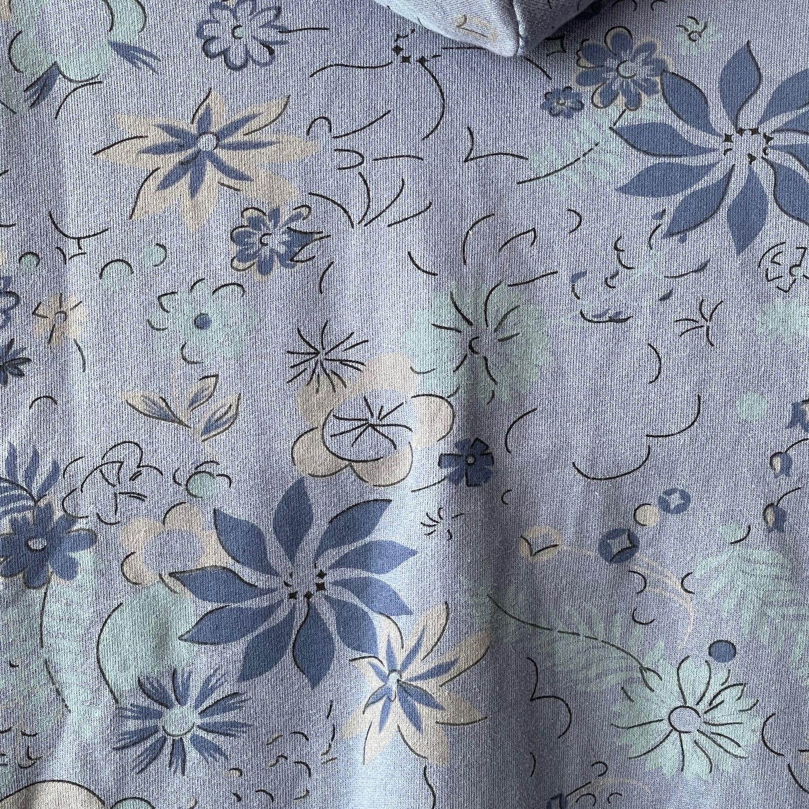 Slate & Stone Slate & Stone Foster French Terry Floral Hoodie Sz Small NWT Size US S / EU 44-46 / 1 - 2 Thumbnail