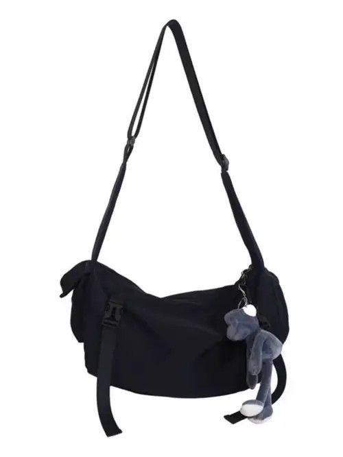 Japanese Brand High Street Retro Large Capacity Shoulder Crossbody Bag Size ONE SIZE - 6 Thumbnail