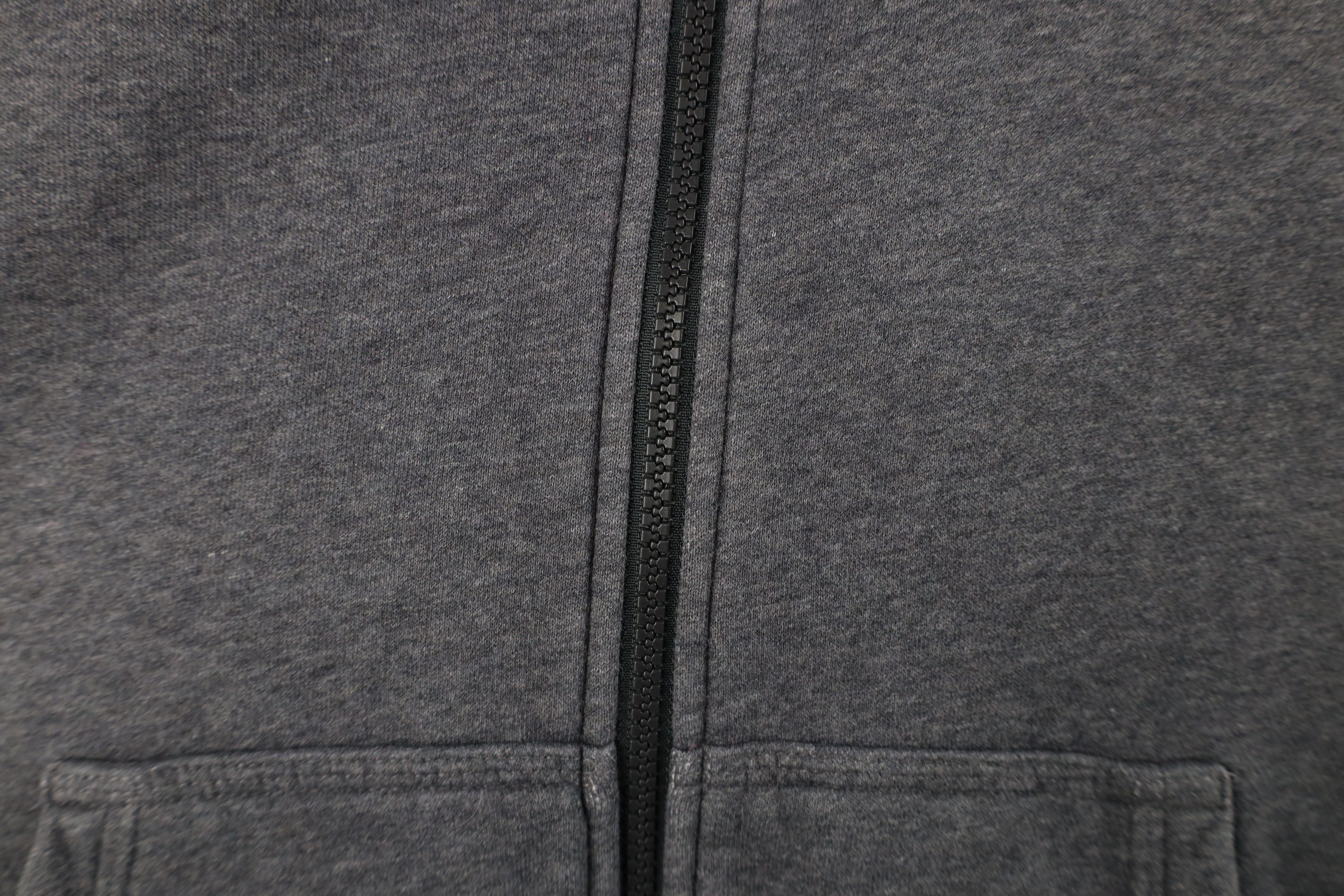 Nike Vintage Nike Mini Swoosh Full Zip Hoodie Sweatshirt Gray Size US M / EU 48-50 / 2 - 6 Thumbnail