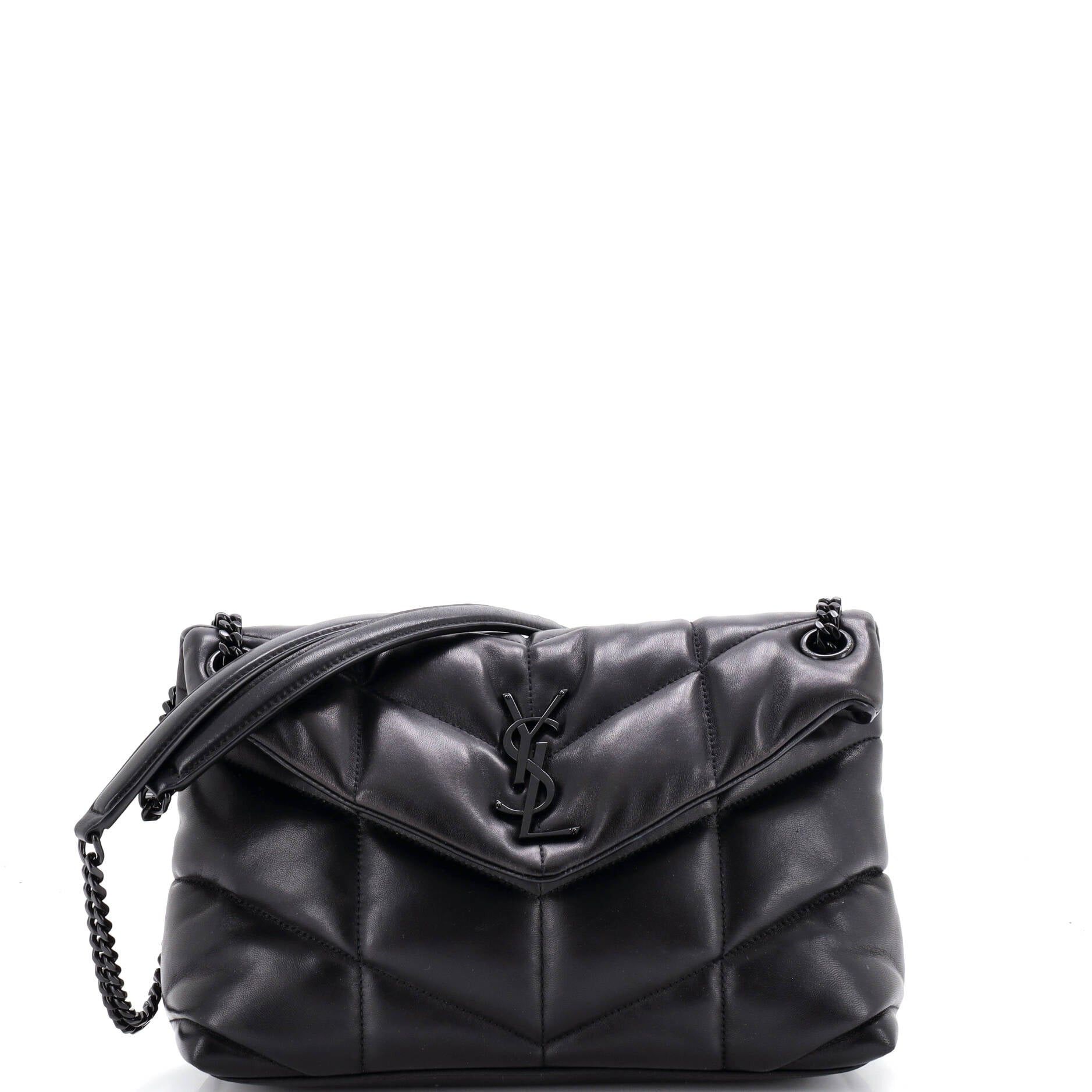 Saint Laurent Paris Loulou Puffer Shoulder Bag Size ONE SIZE - 1 Thumbnail
