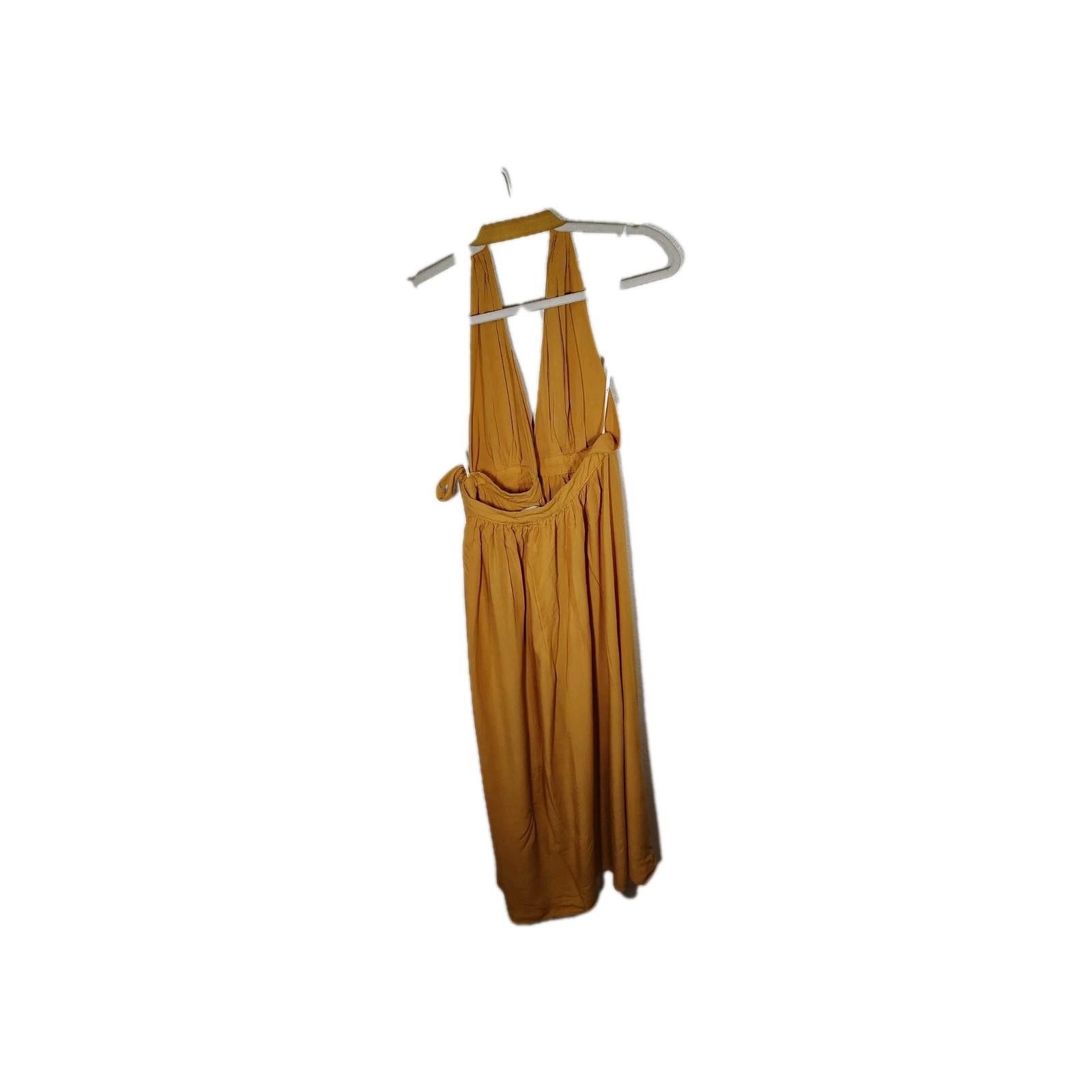 Lulus Lulus Heavenly Hues Marigold Yellow Maxi Adjustable Boho Size S / US 4 / IT 40 - 3 Thumbnail