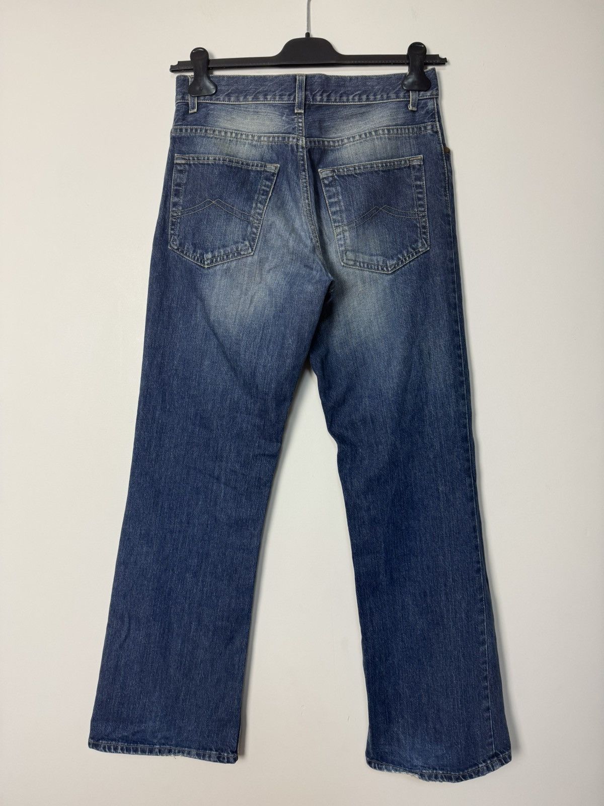 Japanese Brand Vintage Flared Bootcut Japanese Style washed Jeans Size US 29 - 9 Thumbnail