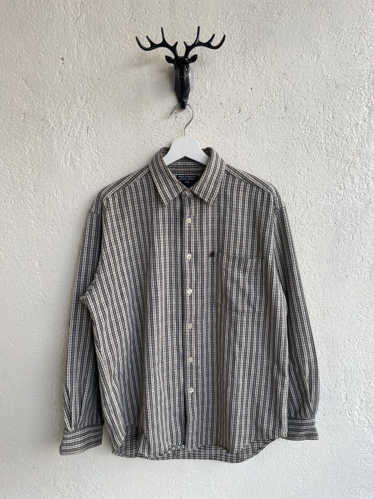 RRL Ralph Lauren 2000s 45rpm Long Shirts Plaid Stussy Y2K Ifsix LGB y’s Japan Size US XXL / EU 58 / 5 - 1 Thumbnail