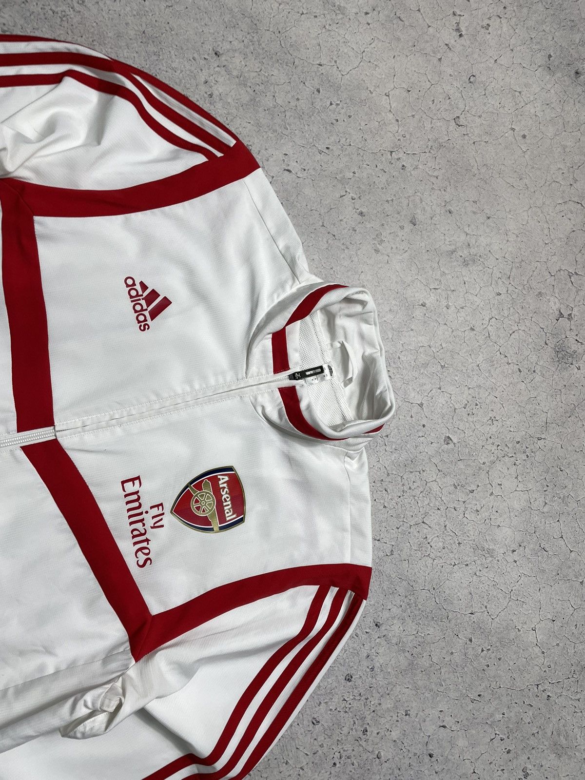 Adidas Vintage Adidas FC Arsenal Football Nylon Jacket Y2K Size US M / EU 48-50 / 2 - 5 Thumbnail