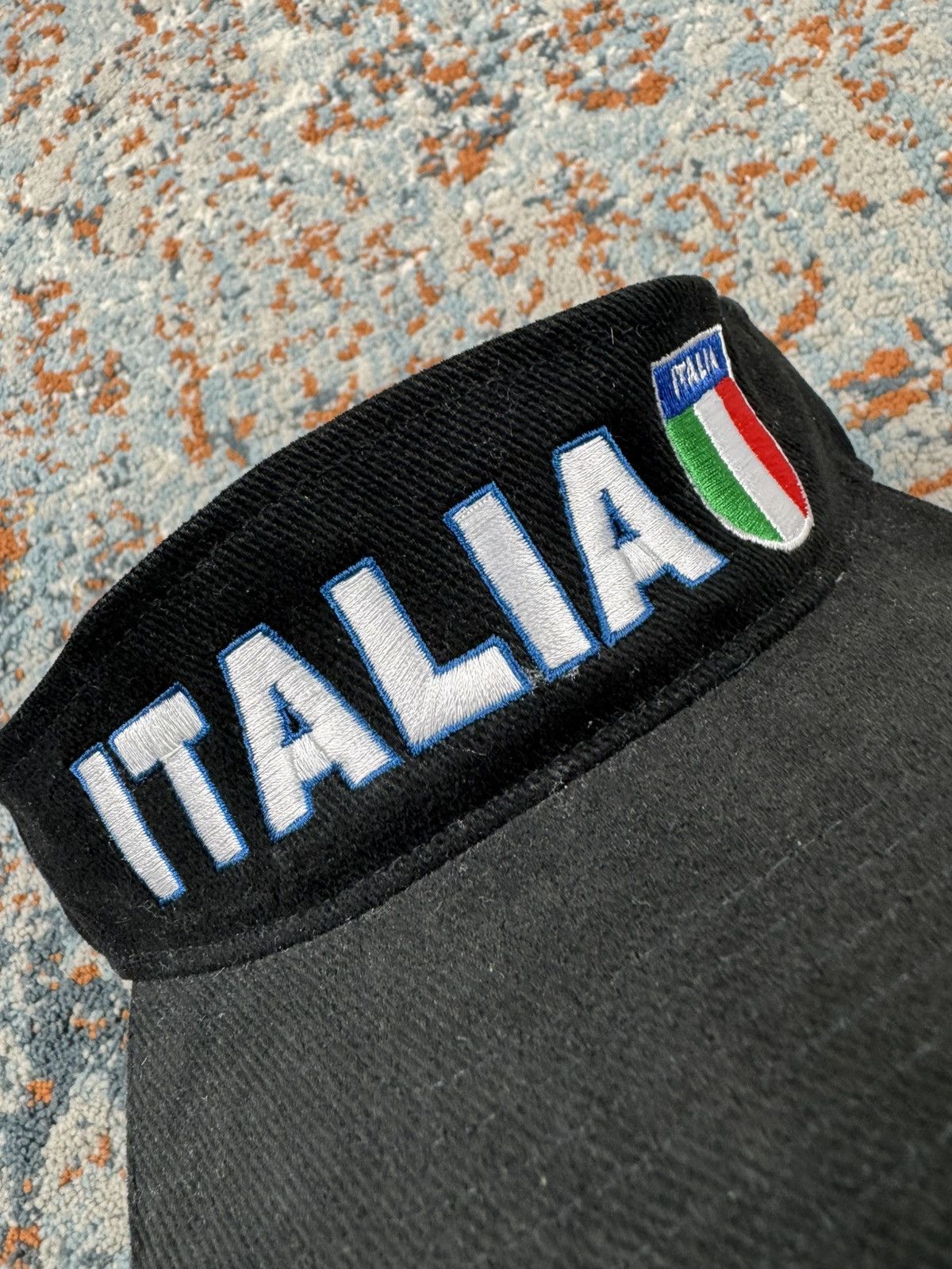 Vintage Vintage Y2K Italy embroidered visor hat cap tennis style Size ONE SIZE - 4 Thumbnail