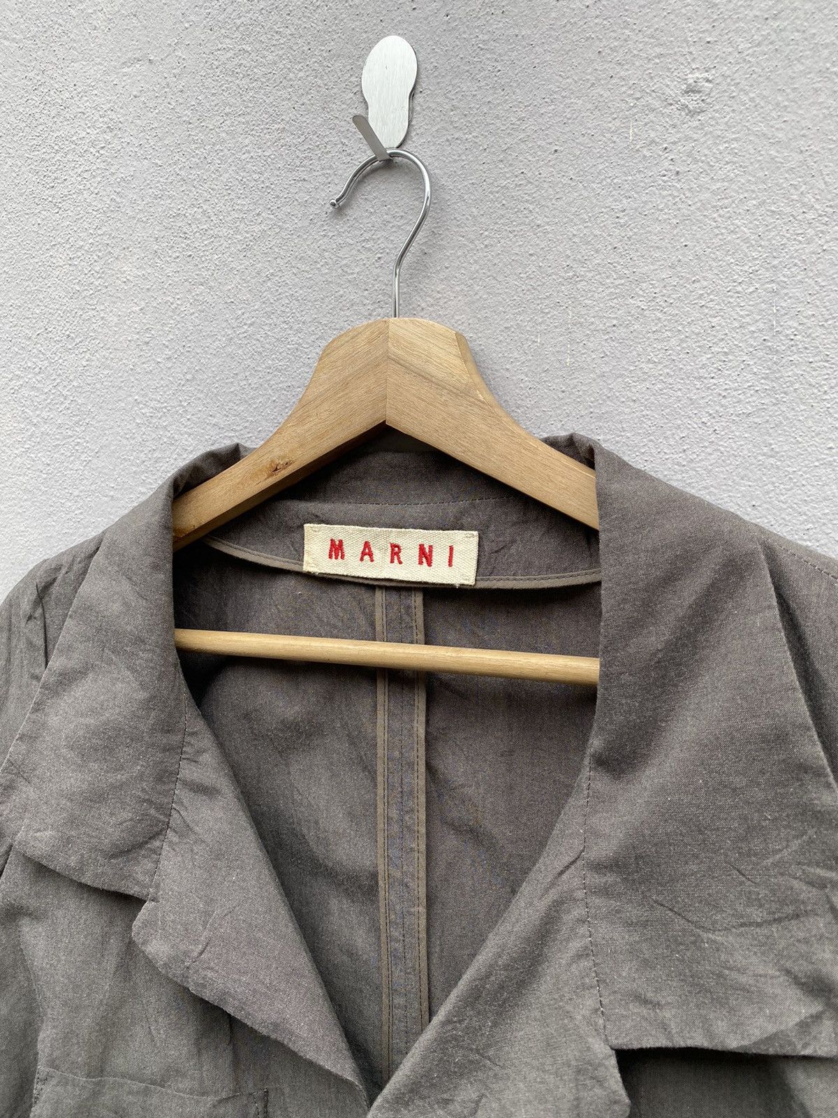 Marni 💥Archived💥 MARNI 3D Pockets Cropped Jacket Size XS / US 0-2 / IT 36-38 - 2 Thumbnail