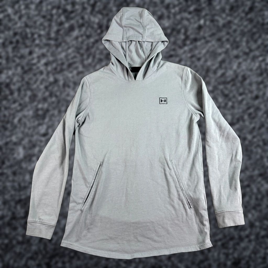 Under Armour Under Armour Rival Hoodie Mens Small Gray Black UA Logo Pullover Size US S / EU 44-46 / 1 - 1 Thumbnail