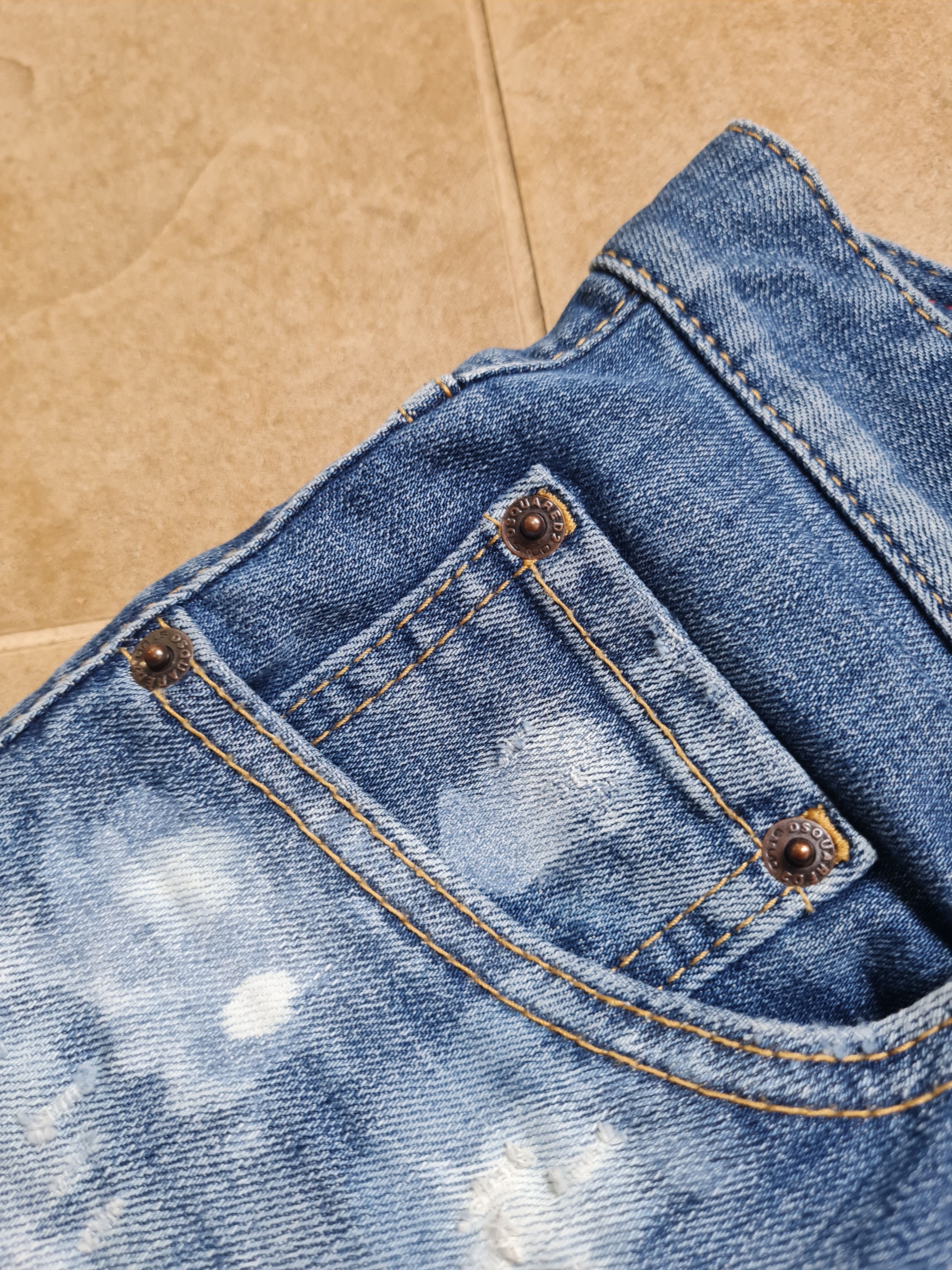 Dsquared2 Denim DSQUARED2 Jeans Skater Damaged Denim Pants sz 46 Size US 30 / EU 46 - 7 Thumbnail