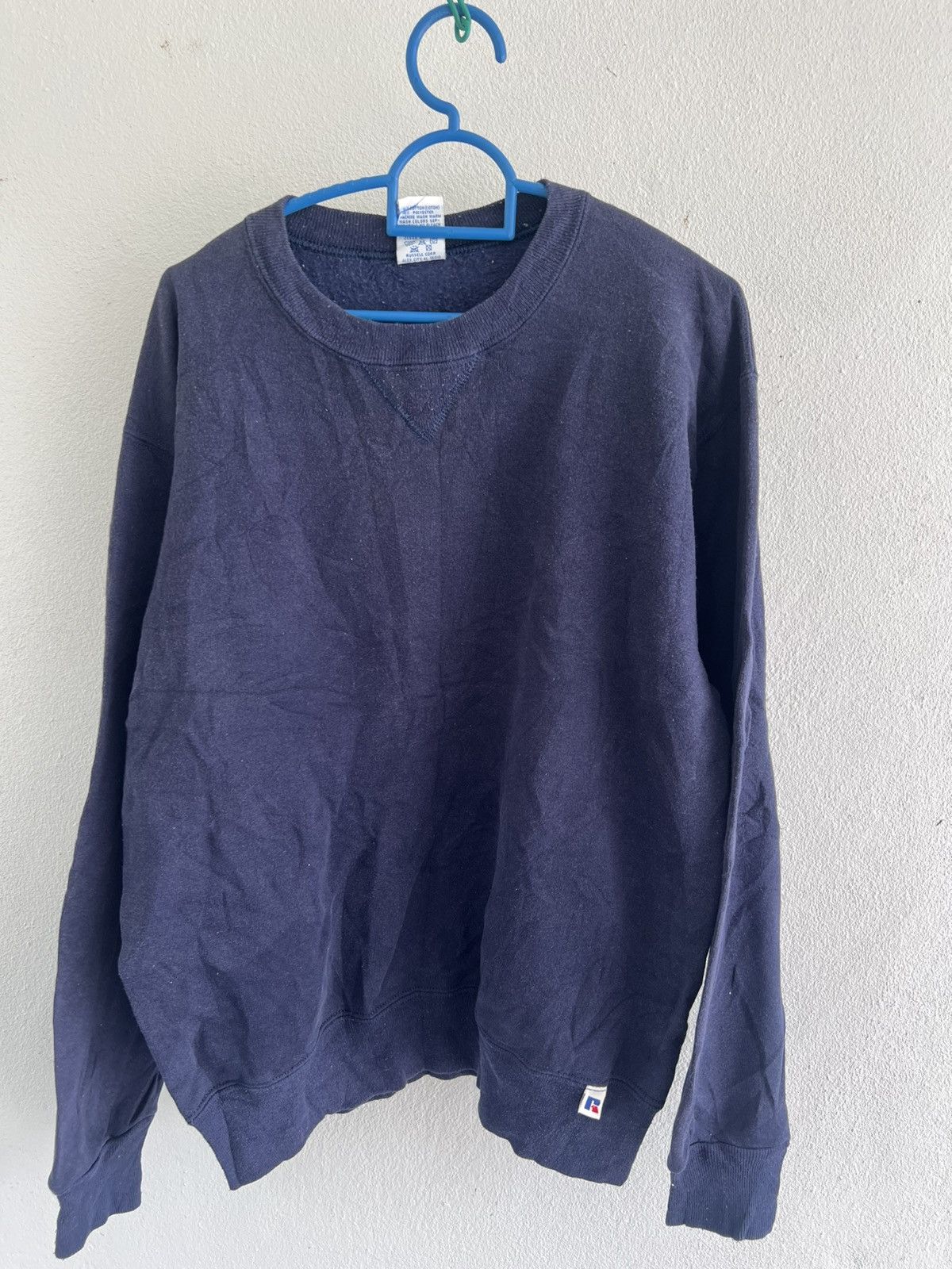Designer × Vintage Sweatshirt Design by Russell Athletic Size US L / EU 52-54 / 3 - 1 Thumbnail