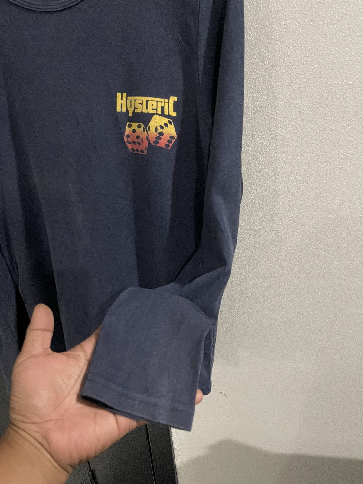 Hysteric Glamour Vintage hysteric glamour dice Longsleeve Tee Size XS / US 0-2 / IT 36-38 - 8 Thumbnail