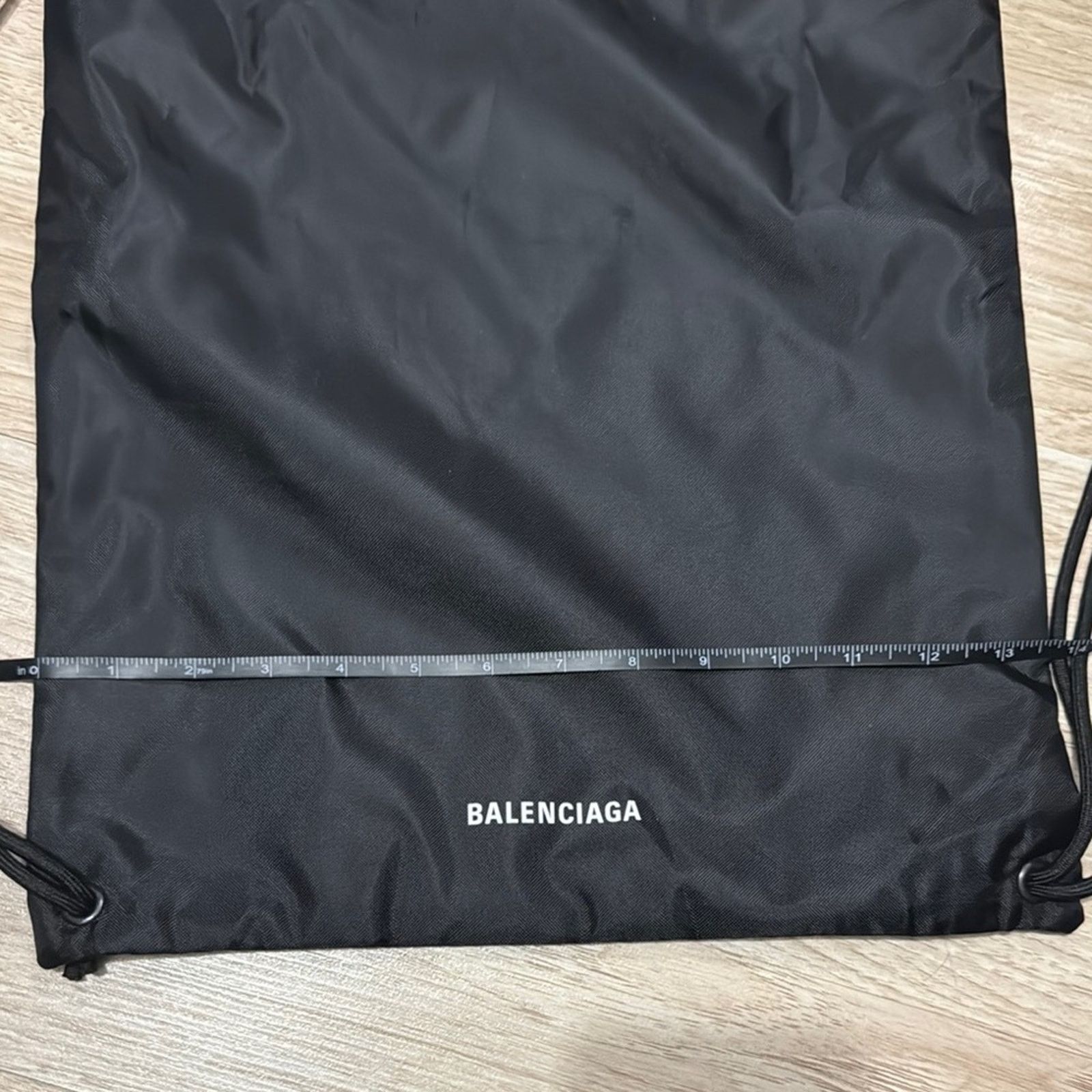 Balenciaga Balenciaga Black String Backpack Size ONE SIZE - 3 Thumbnail