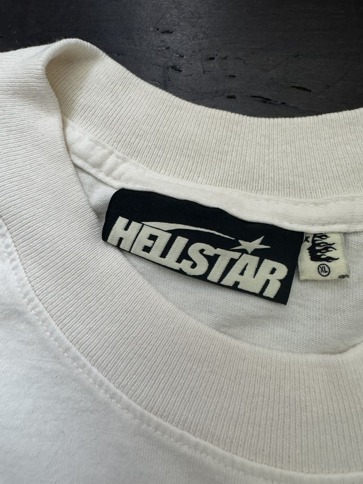 HELLSTAR Hellstar Sports Core Gel Logo Tee White Black Size US XL / EU 56 / 4 - 4 Thumbnail