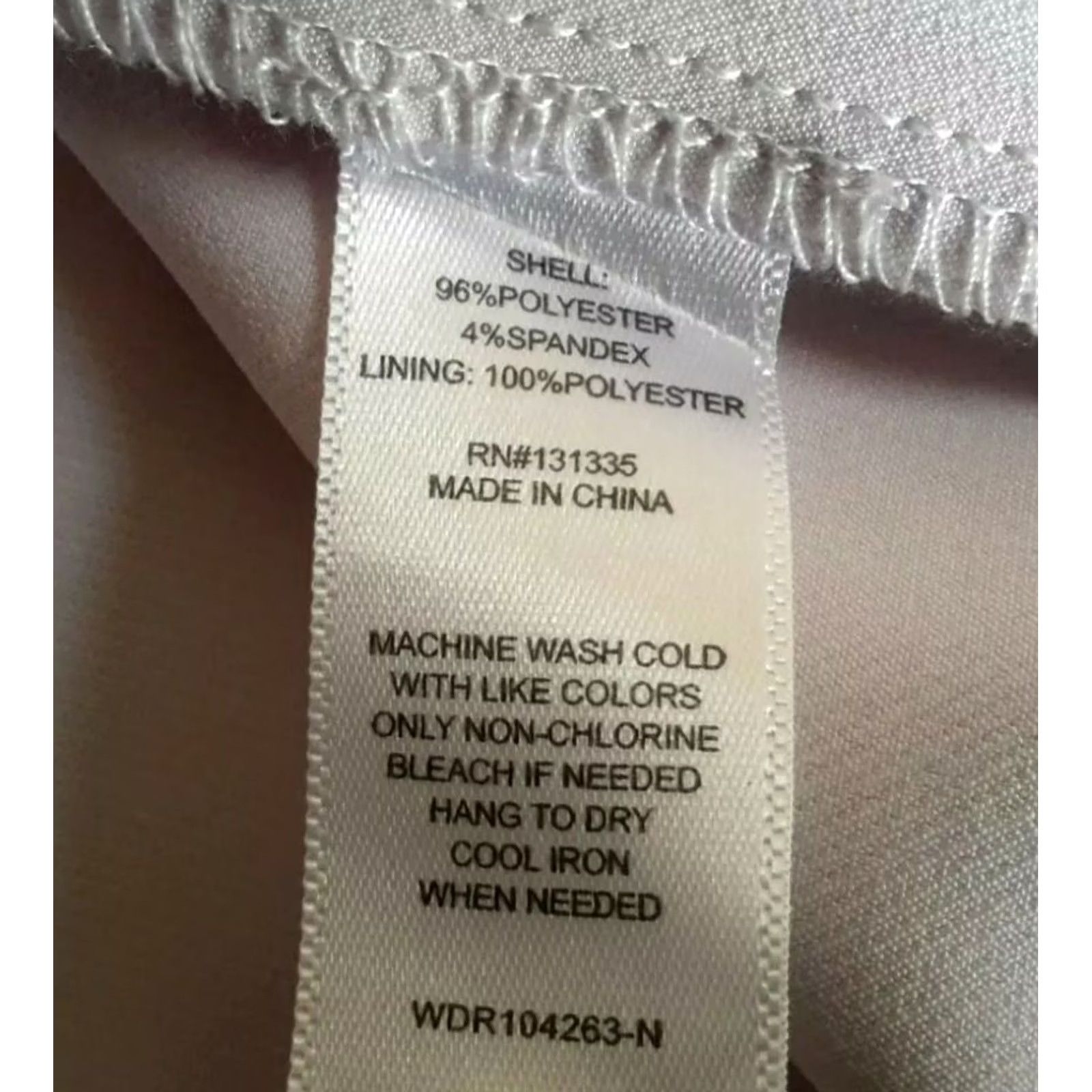 Vintage VINTAGE? Socialite Women's XL Strapless Dress Sleeveless Purple Pale Lavender Ruffle Knee Length Wedding NWOT Size XL / US 12-14 / IT 48-50 - 5 Thumbnail