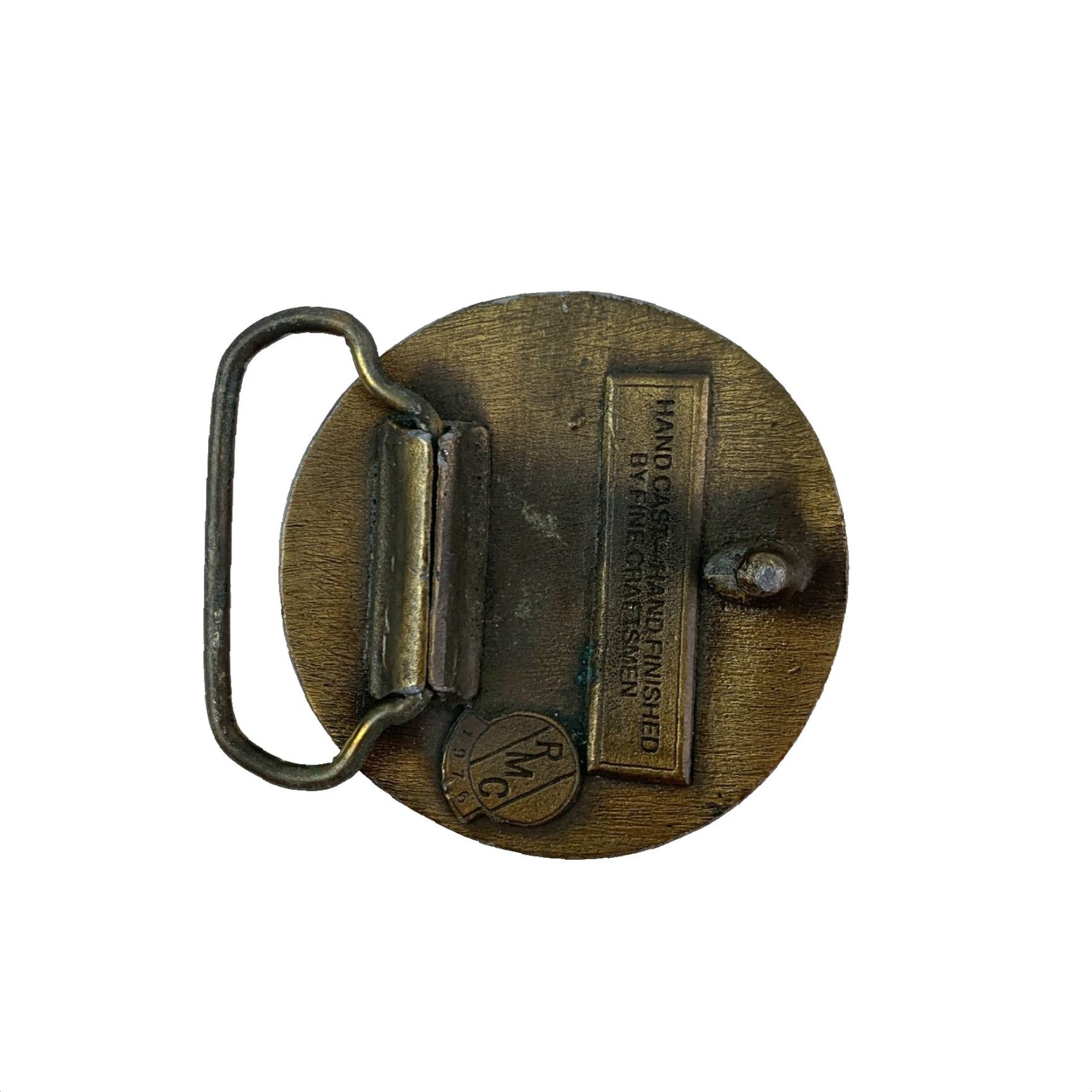 Vintage VINTAGE BPOE Elk's Club 1976 Hand Cast 3D Metal Belt Buckle RMC Mens Western Buckle Metal Size ONE SIZE - 2 Thumbnail