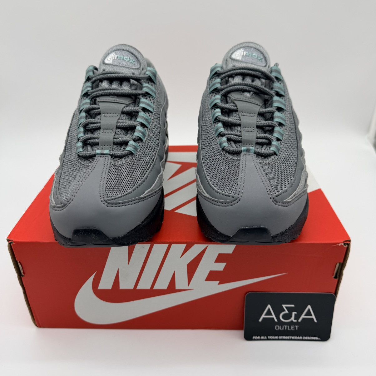 Nike Nike Air Max 95 Smoke Grey US 5.5 Brand New Free Shipping Size US 5.5 / EU 38 - 3 Thumbnail