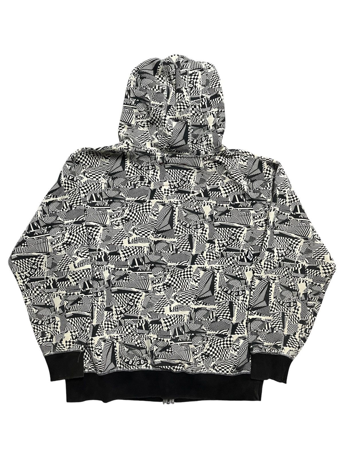 Volcom Vintage 2000s Volcom y2k Jesse Pinkman Zip Up Hoodie Size US L / EU 52-54 / 3 - 2 Thumbnail