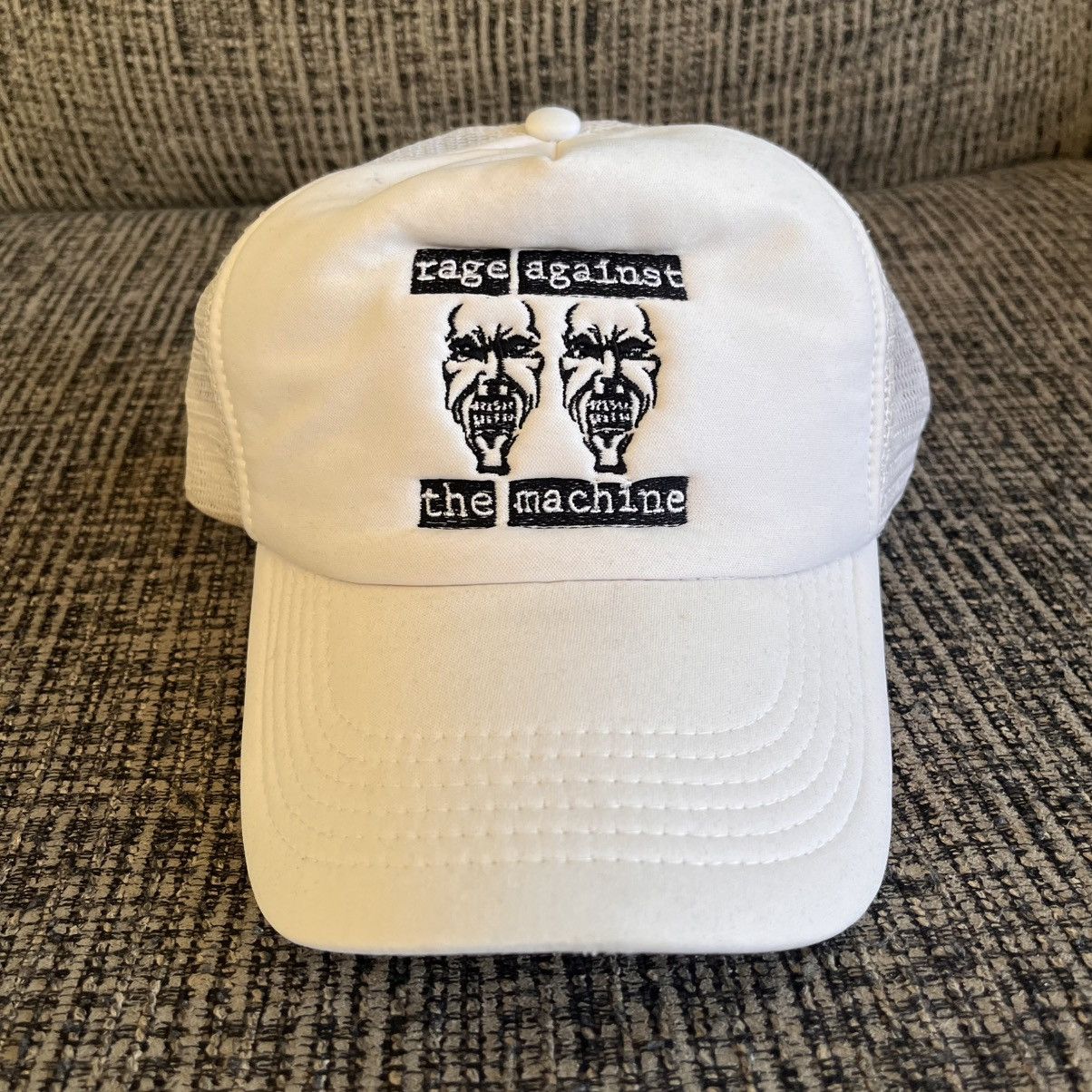 Vintage Rage Against The Machine Ultra Rare Tour Promo Snapback Hat Size ONE SIZE - 1 Thumbnail