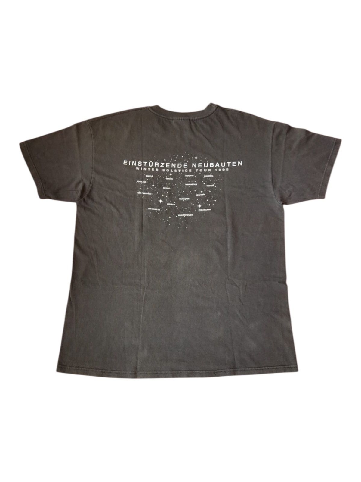 Band Tees × Vintage Vintage 1998 Einsturzende Neubauten Tour Tee Size US L / EU 52-54 / 3 - 3 Thumbnail