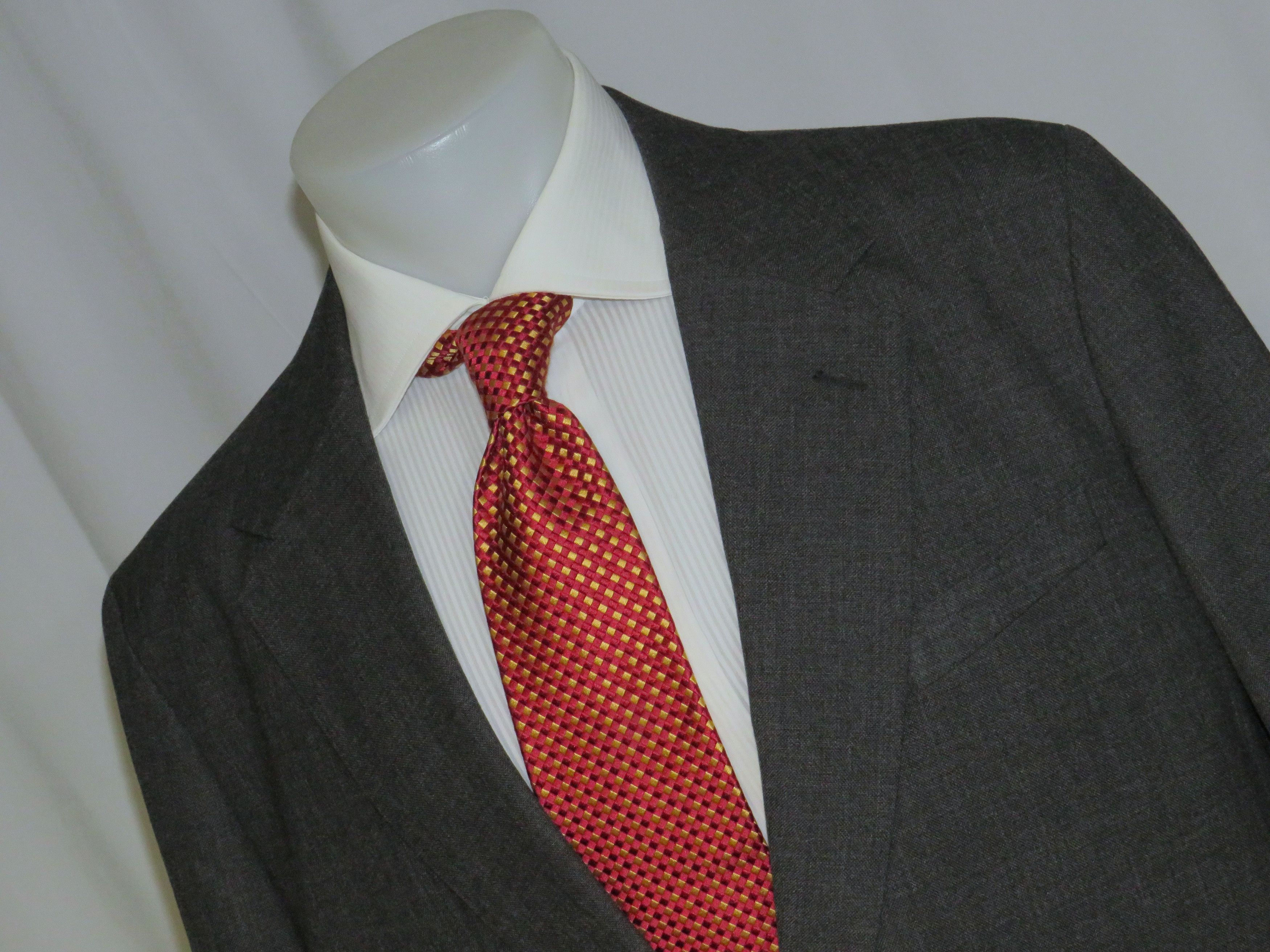 J.Crew Kenmare Halstead Gray Fresco Wool Two Button Suit 44R NWT Size 44R - 6 Thumbnail