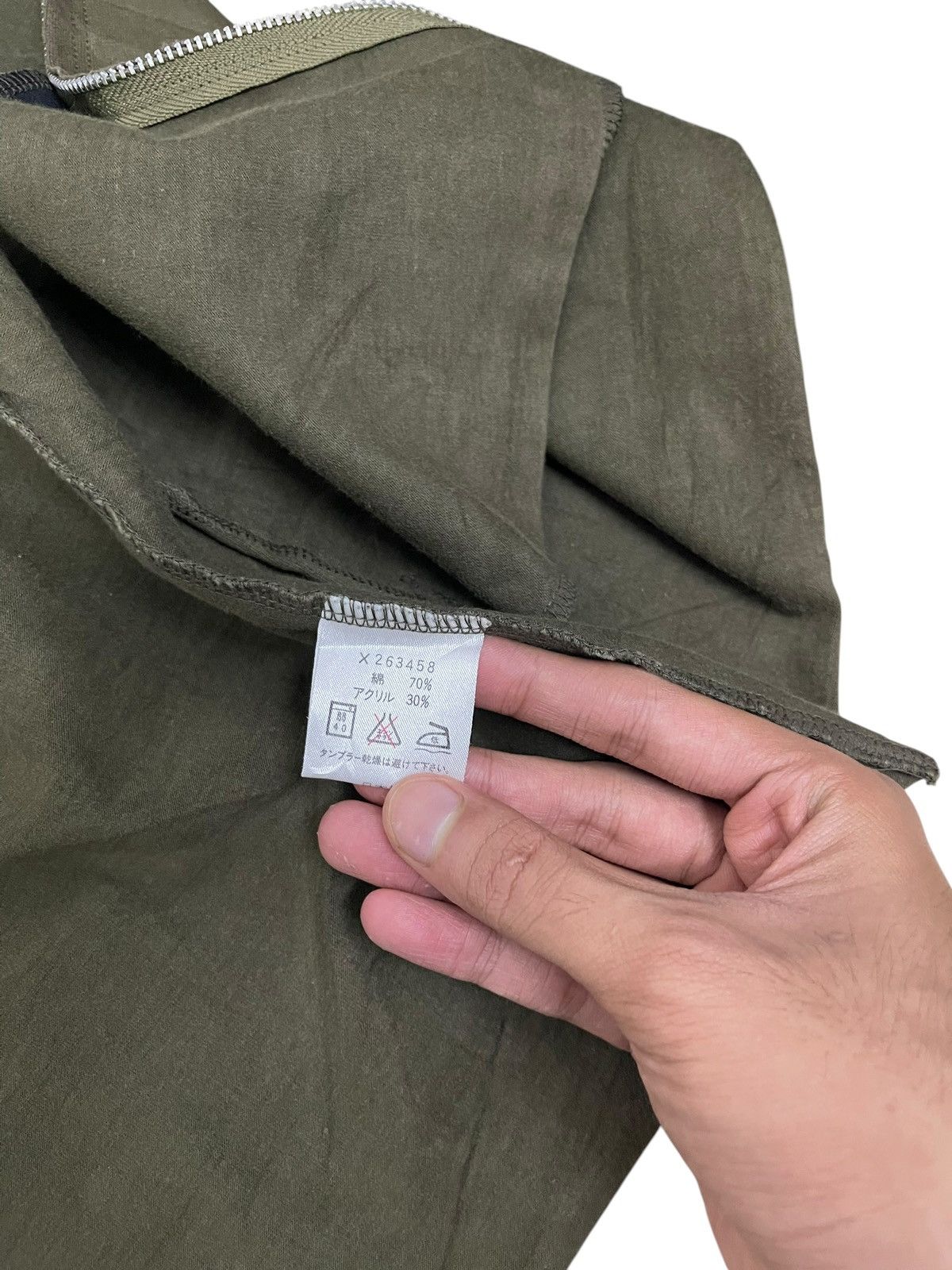 Yohji Yamamoto A.A.R Yohji Yamamoto Military Inspired Zip Up Vest Size US M / EU 48-50 / 2 - 8 Thumbnail