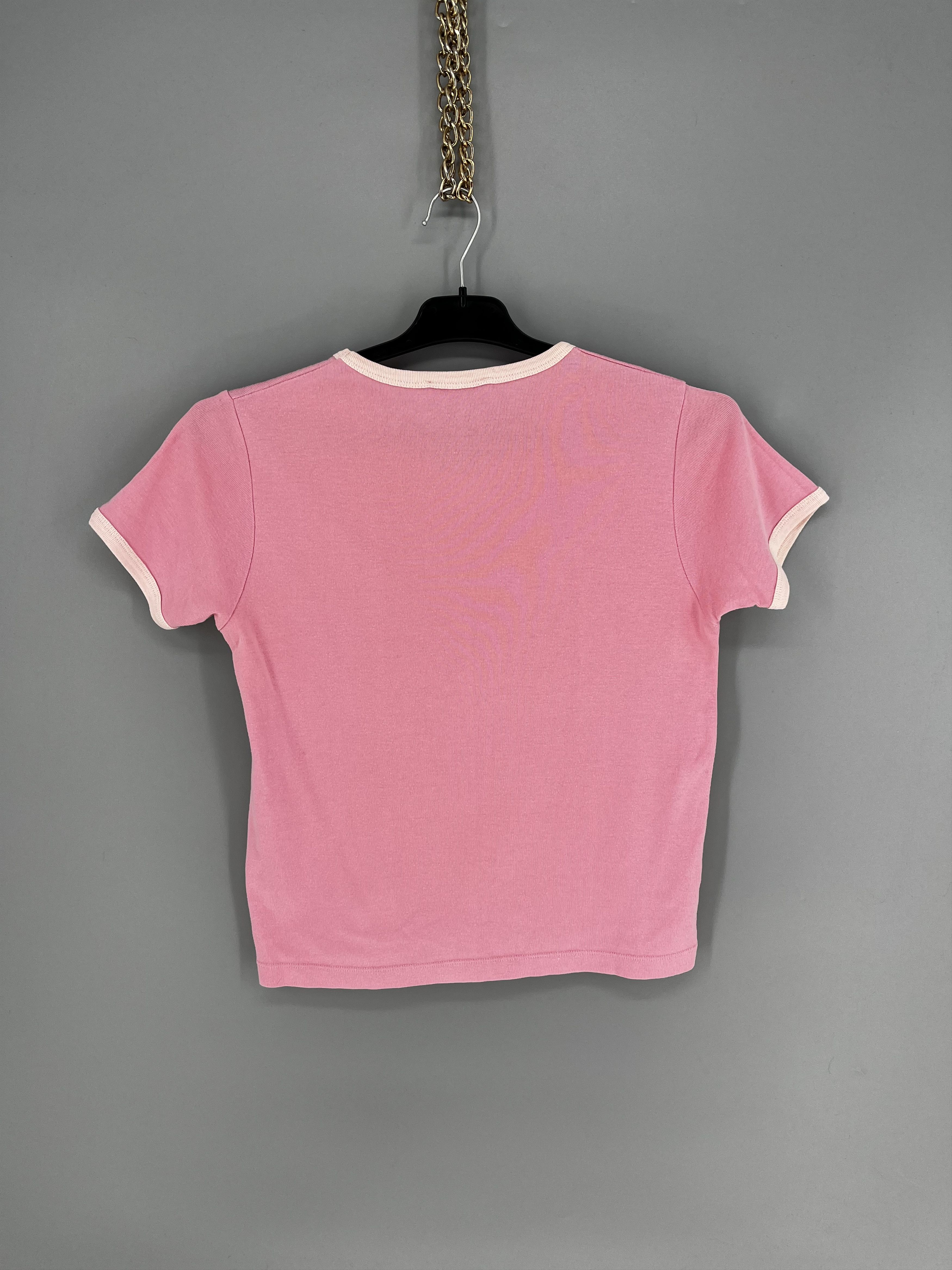 Burberry Vintage Casual Rare Thomas Burberry t-shirt PINK Size M Size M / US 6-8 / IT 42-44 - 10 Thumbnail