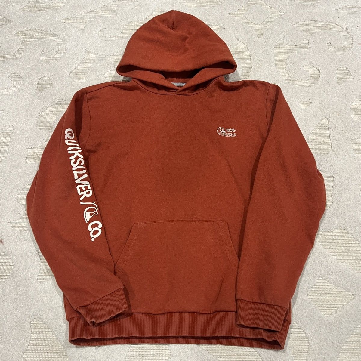 Quiksilver Vintage Quiksilver Hoodie Big Graphic Size US XL / EU 56 / 4 - 2 Thumbnail