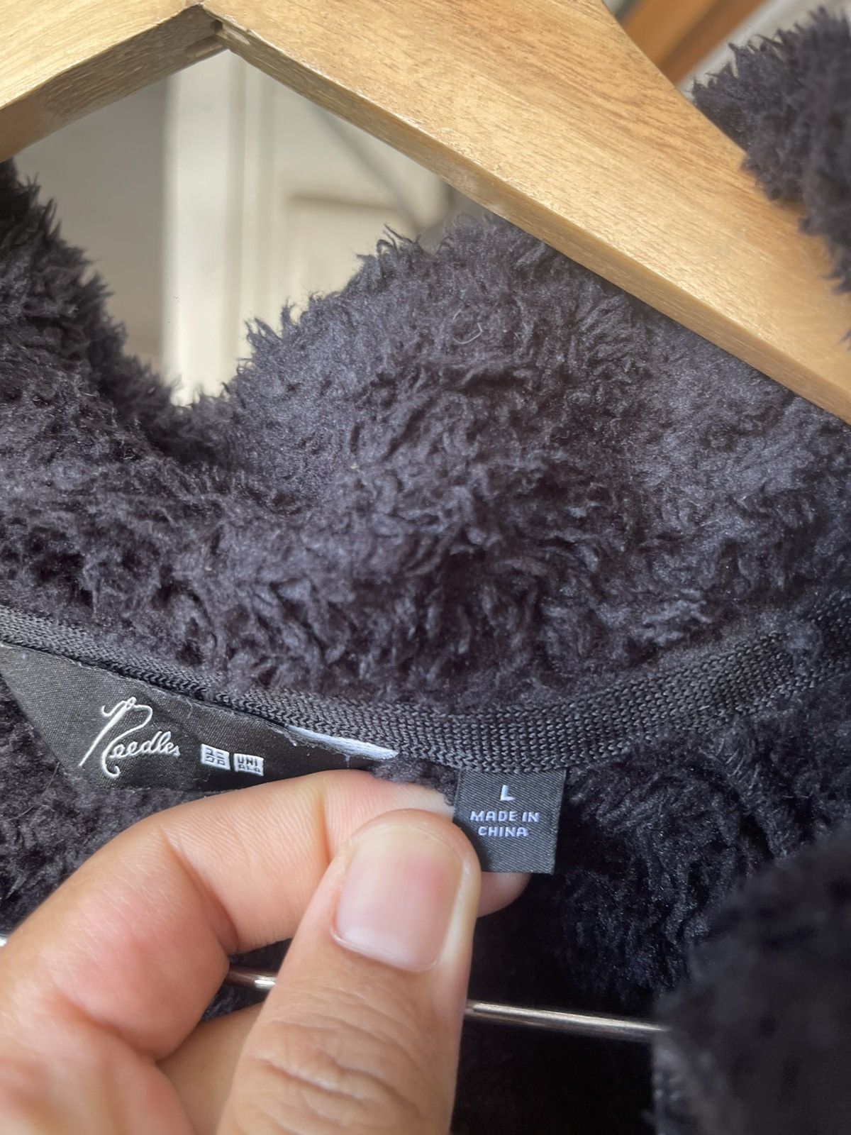 Needles Needles x Japanesebrand Minimalist Deep Pile Fleece Jacket Size US L / EU 52-54 / 3 - 3 Thumbnail