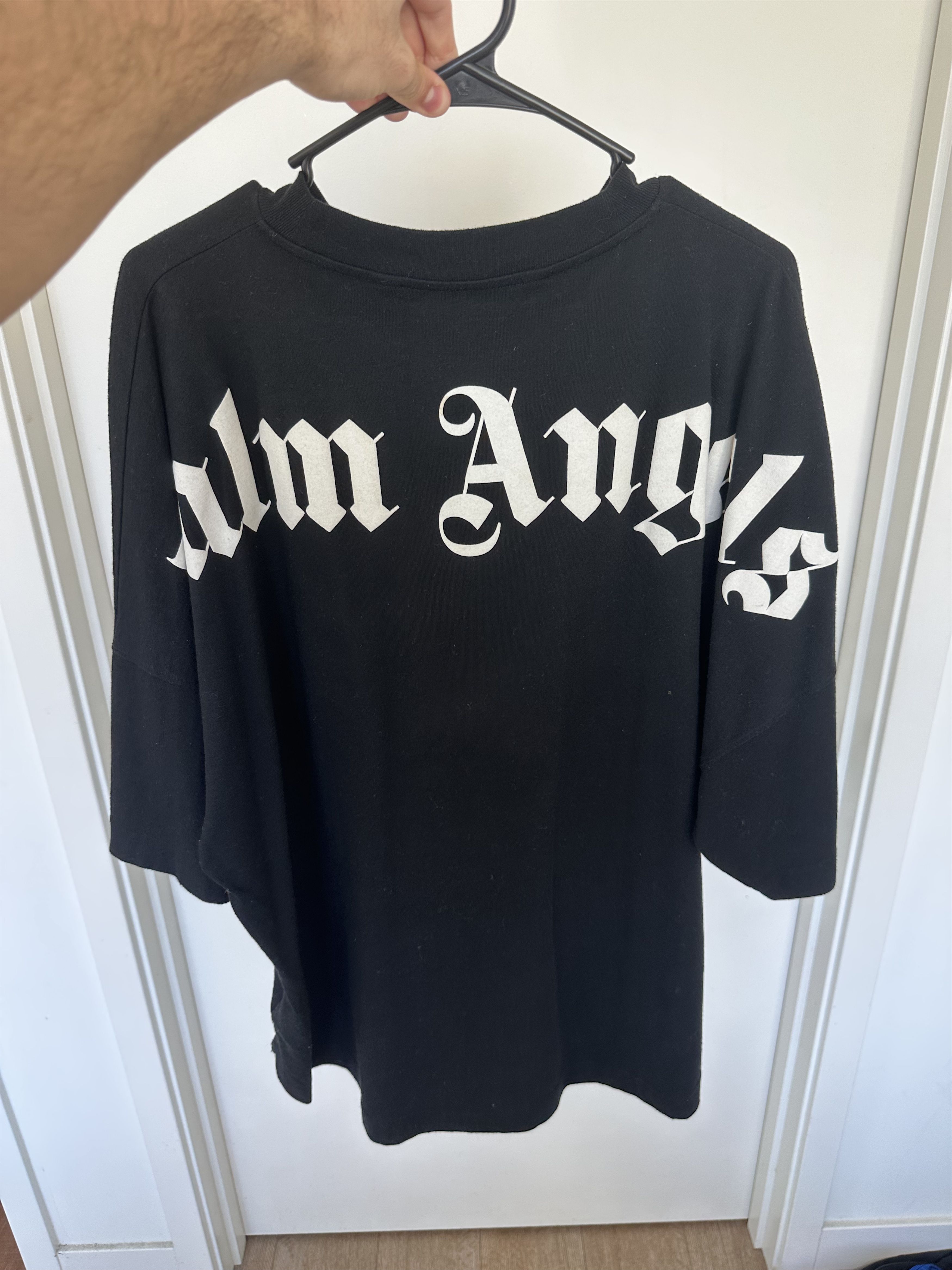 Palm Angels Palm Angels Classic Logo Over Tee Man Black Size US XL / EU 56 / 4 - 1 Thumbnail