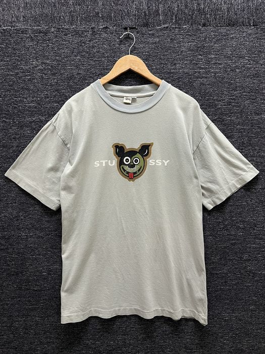 Vintage Vintage 90s Old Stussy Dog Logo T-shirts | Grailed