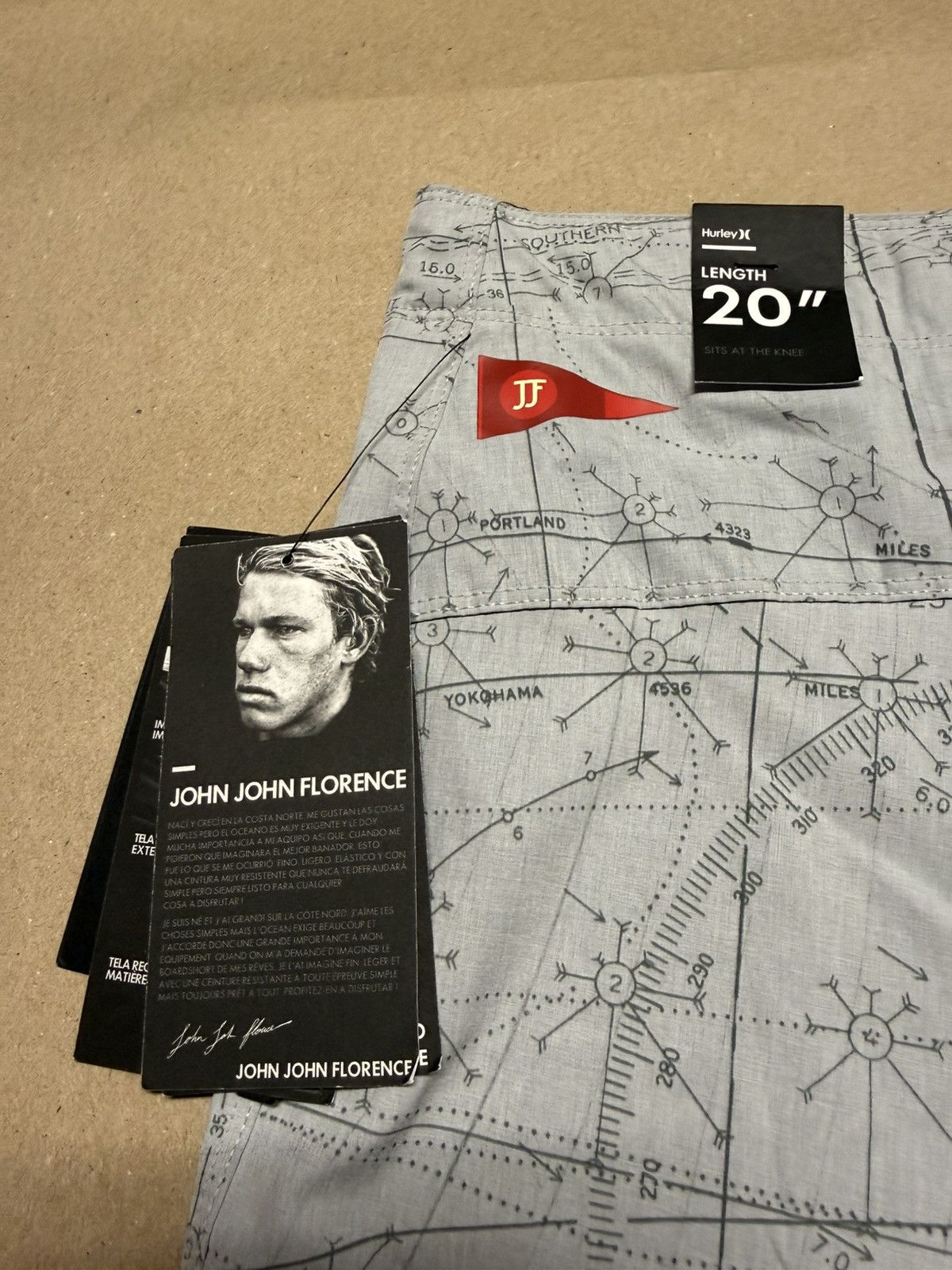 Hurley Hurley Phantom John Florence Board shorts 20” size 38 NEW! Size US 38 / EU 54 - 4 Thumbnail