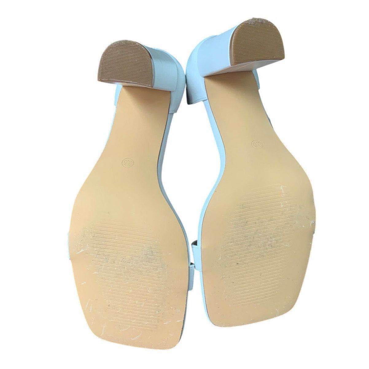 Other Womens 9.5 White Pearl Ribbon Block Heel Wedding Shoes Size US 9.5 / IT 39.5 - 5 Thumbnail