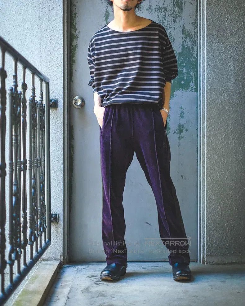 Needles Needles Narrow Track Pant Purple S. Size US 27 - 8 Thumbnail