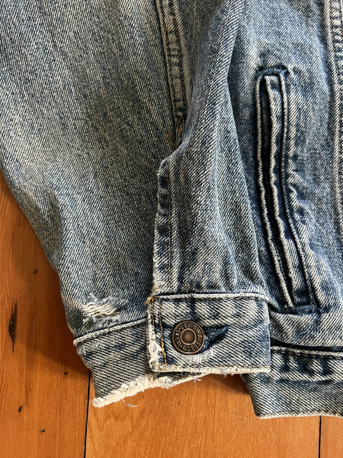 Levi's Vintage Clothing 1970s Levis Denim Jacket Size US S / EU 44-46 / 1 - 4 Thumbnail