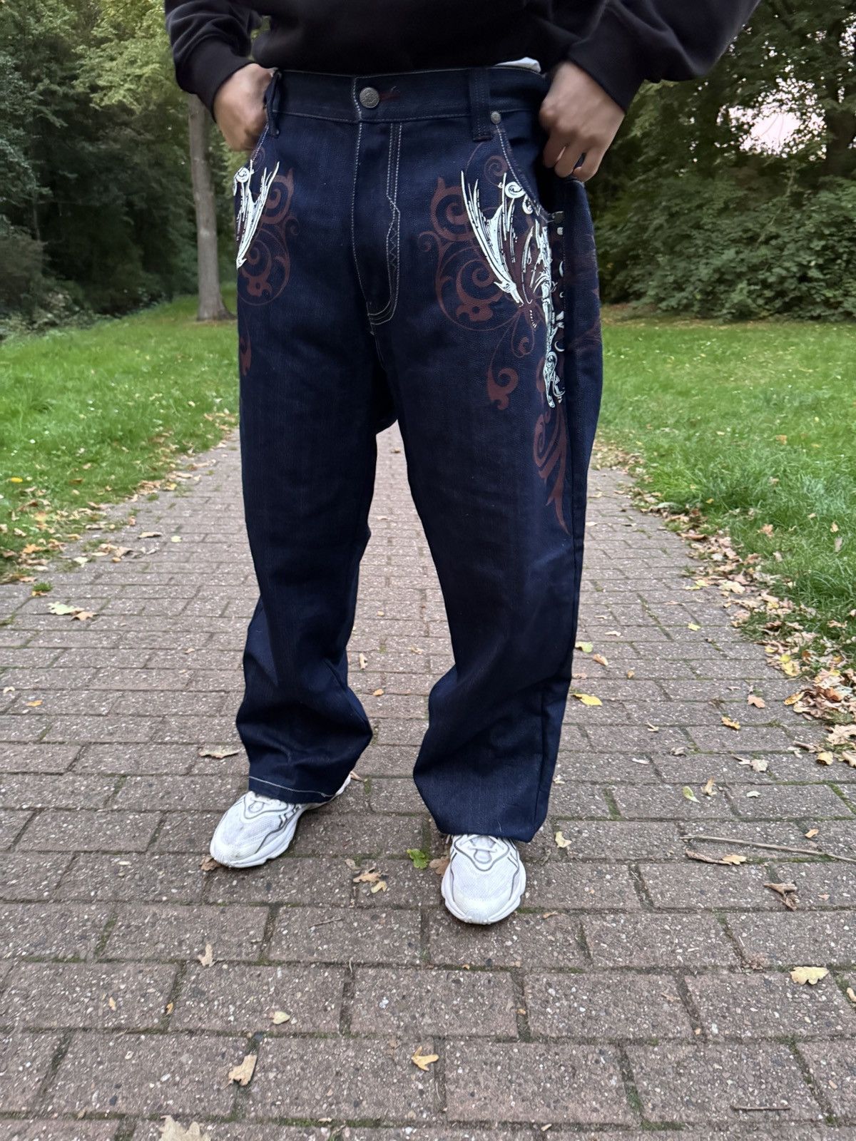 Other Vintage Kawblue Jeans Streetwear Avantgarde Size US 42 / EU 58 - 5 Thumbnail
