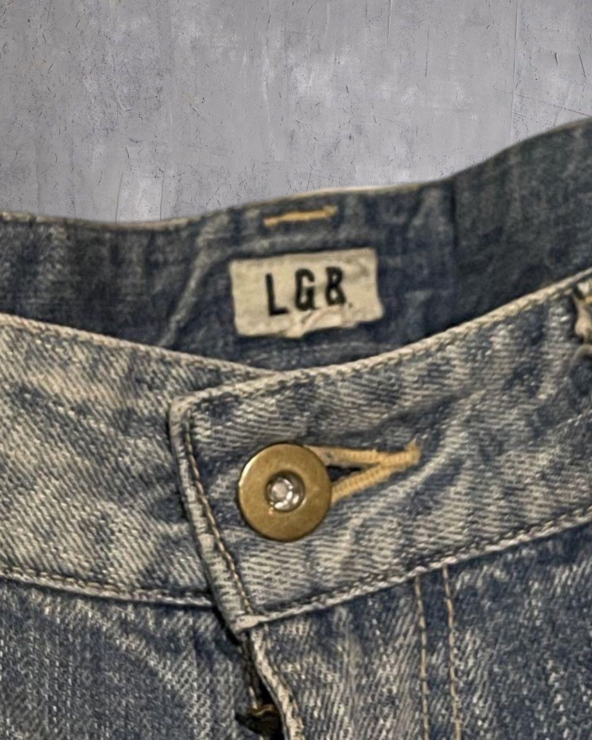 If Six Was Nine × Japanese Brand × Le Grande Bleu (L.G.B.) L.G.B flare denim Size US 27 - 4 Thumbnail