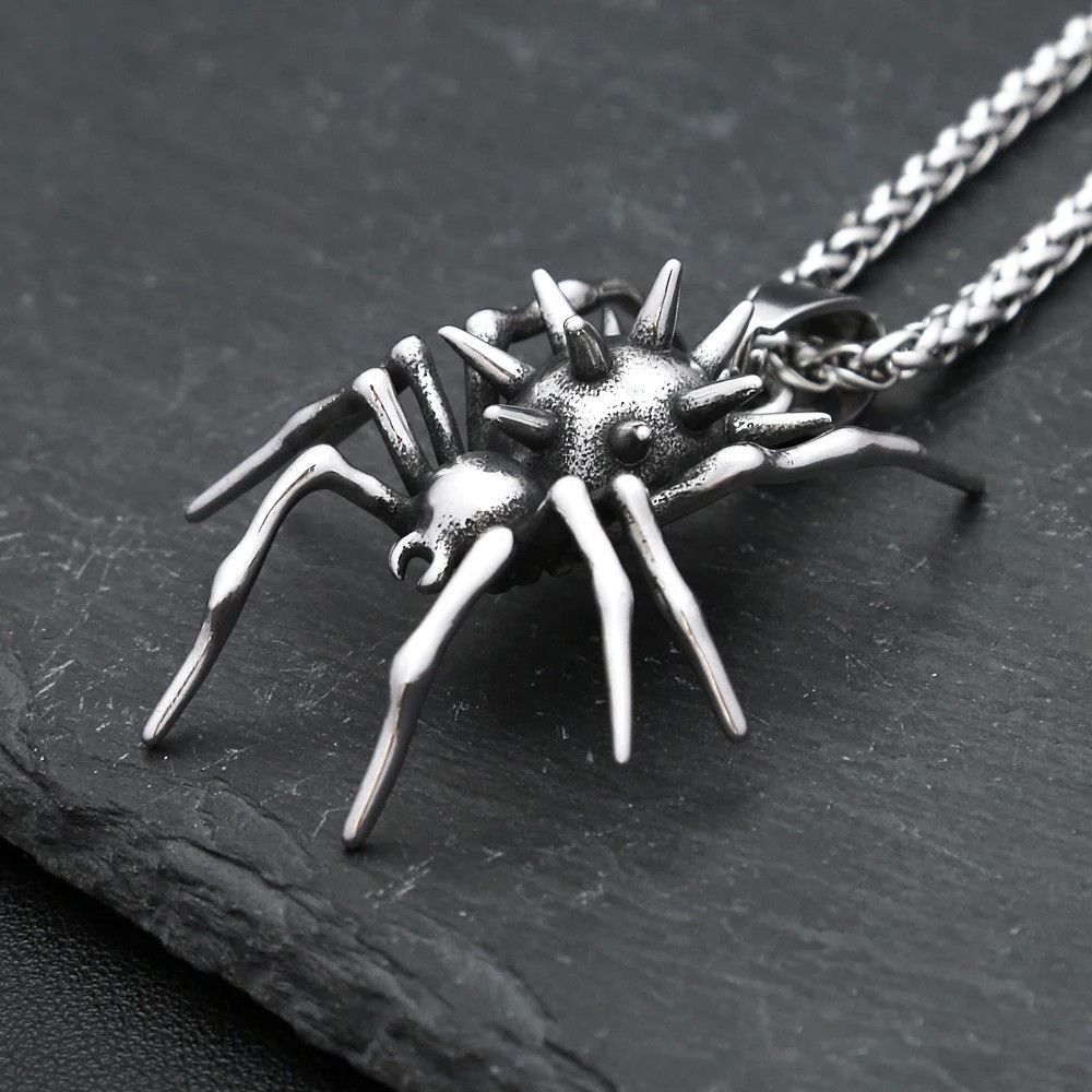 Other Gothic Spider Pendant Necklace Size ONE SIZE - 5 Thumbnail